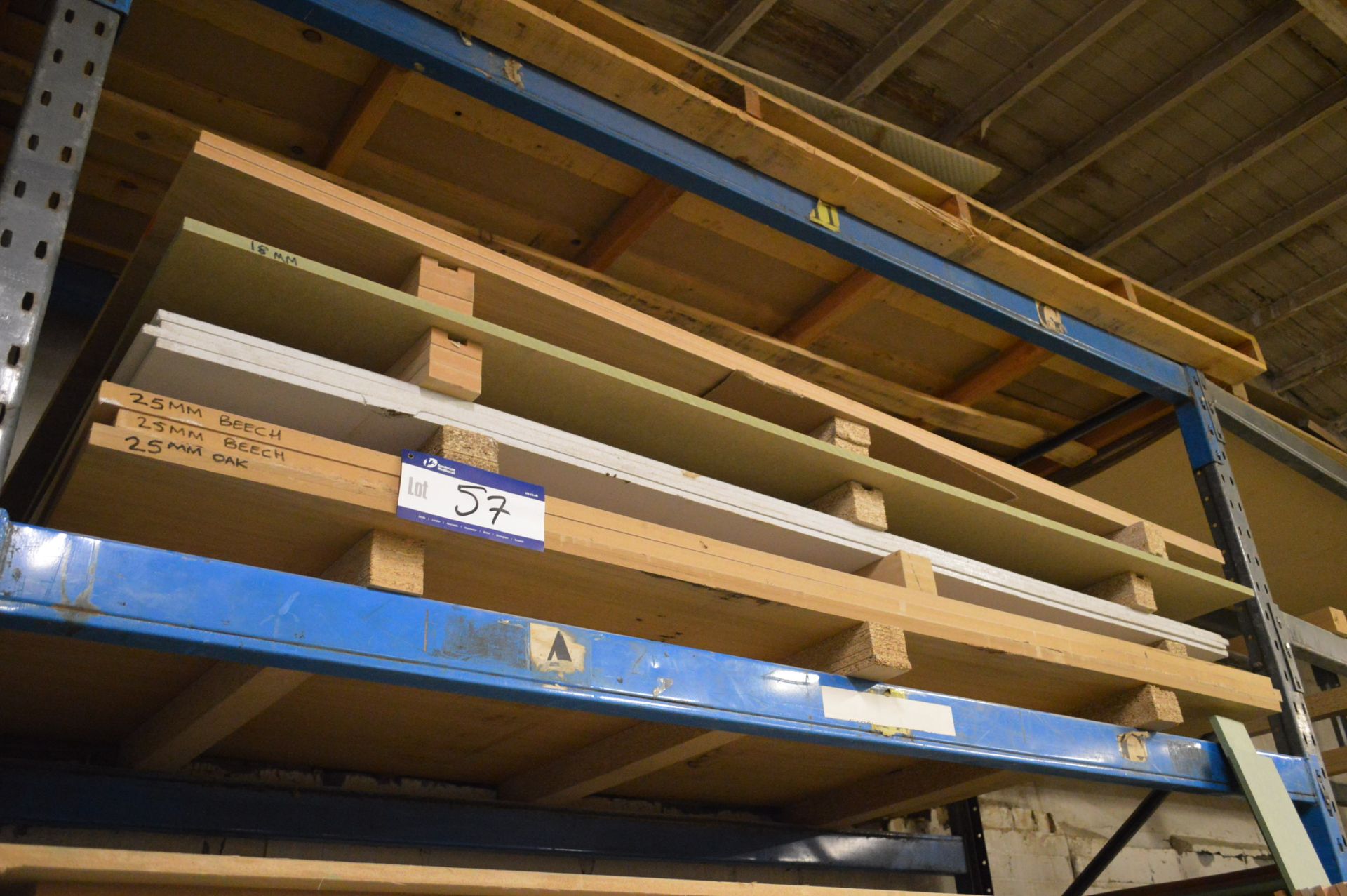 Approx. Ten Sheets of MDF, on one shelf of pallet (lot located at Vale Mill, Micklehurst Road,