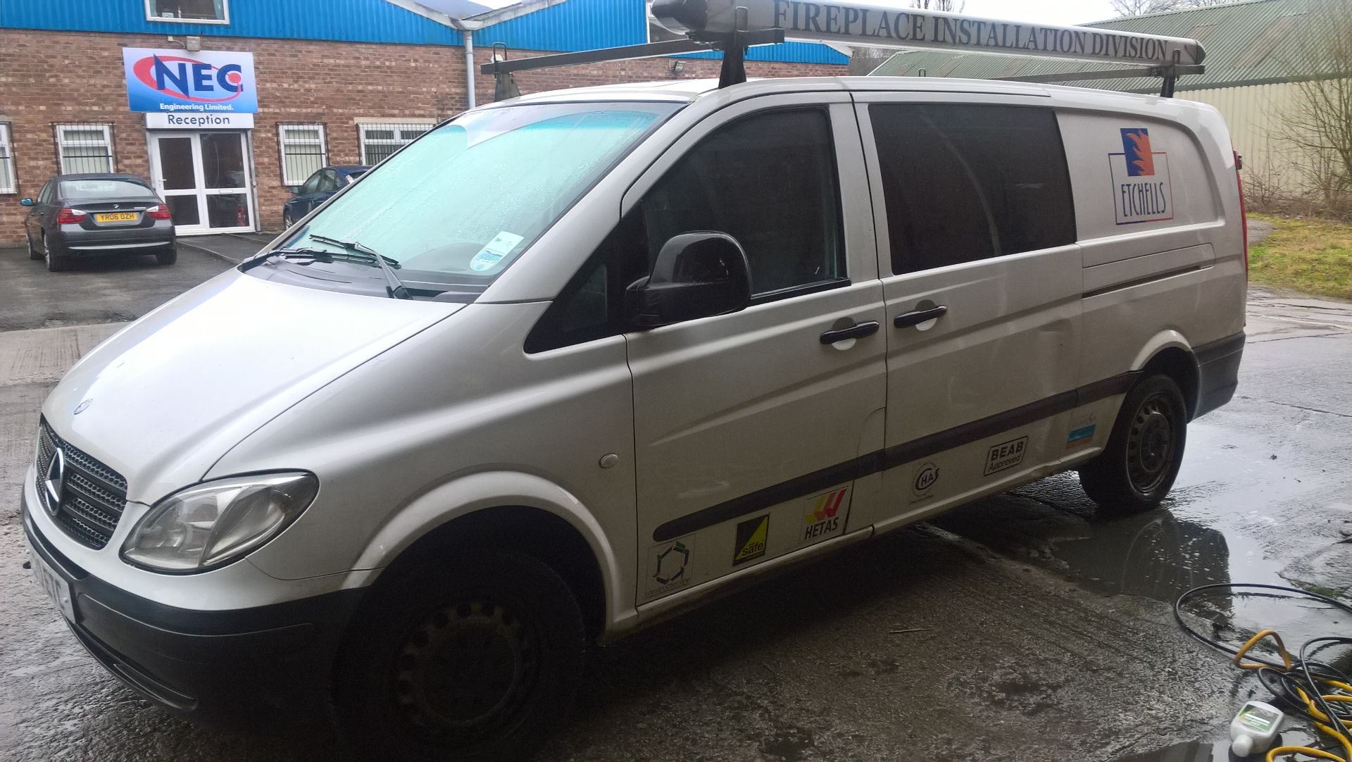 Mercedes Benz VITO 111 XLONG CDI DIESEL ENGINE CREW VAN, registration no. E20 ETC, date first