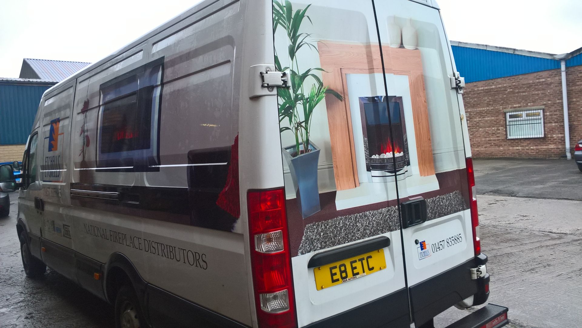 Iveco Daily 35S13 LWB DIESEL ENGINE PANEL VAN, registration no. E8 ETC, date first registered 25/ - Image 4 of 6