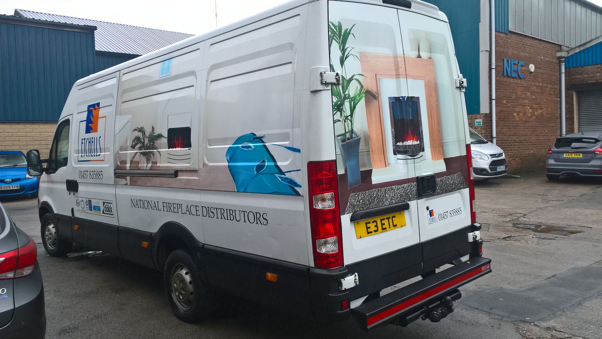 Iveco Daily 35S13 LWB DIESEL ENGINE PANEL VAN, registration no. E3 ETC, date first registered 11/11, - Image 4 of 6