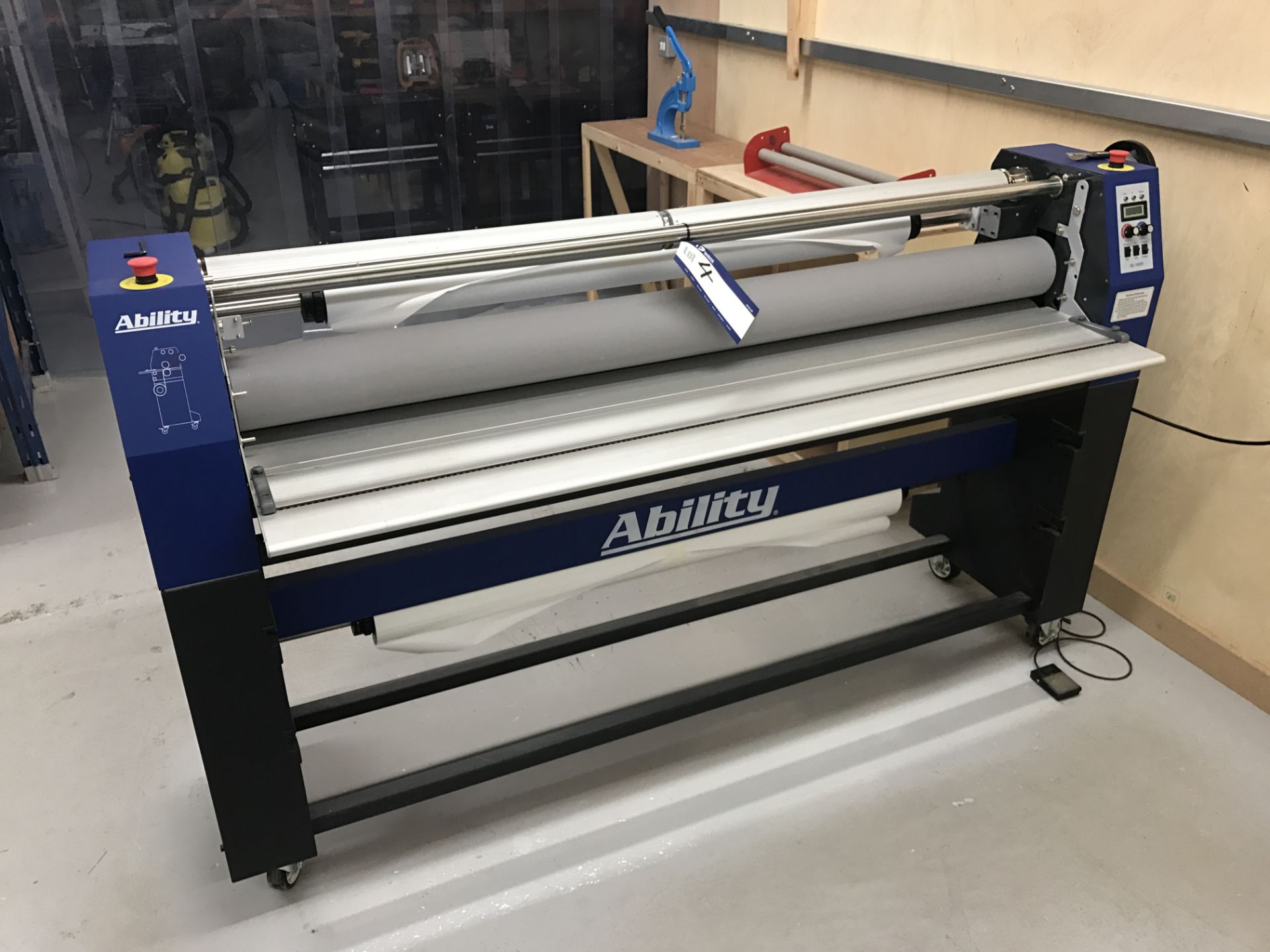 Ability Format Laminator, Model: AB-1600R, Serial