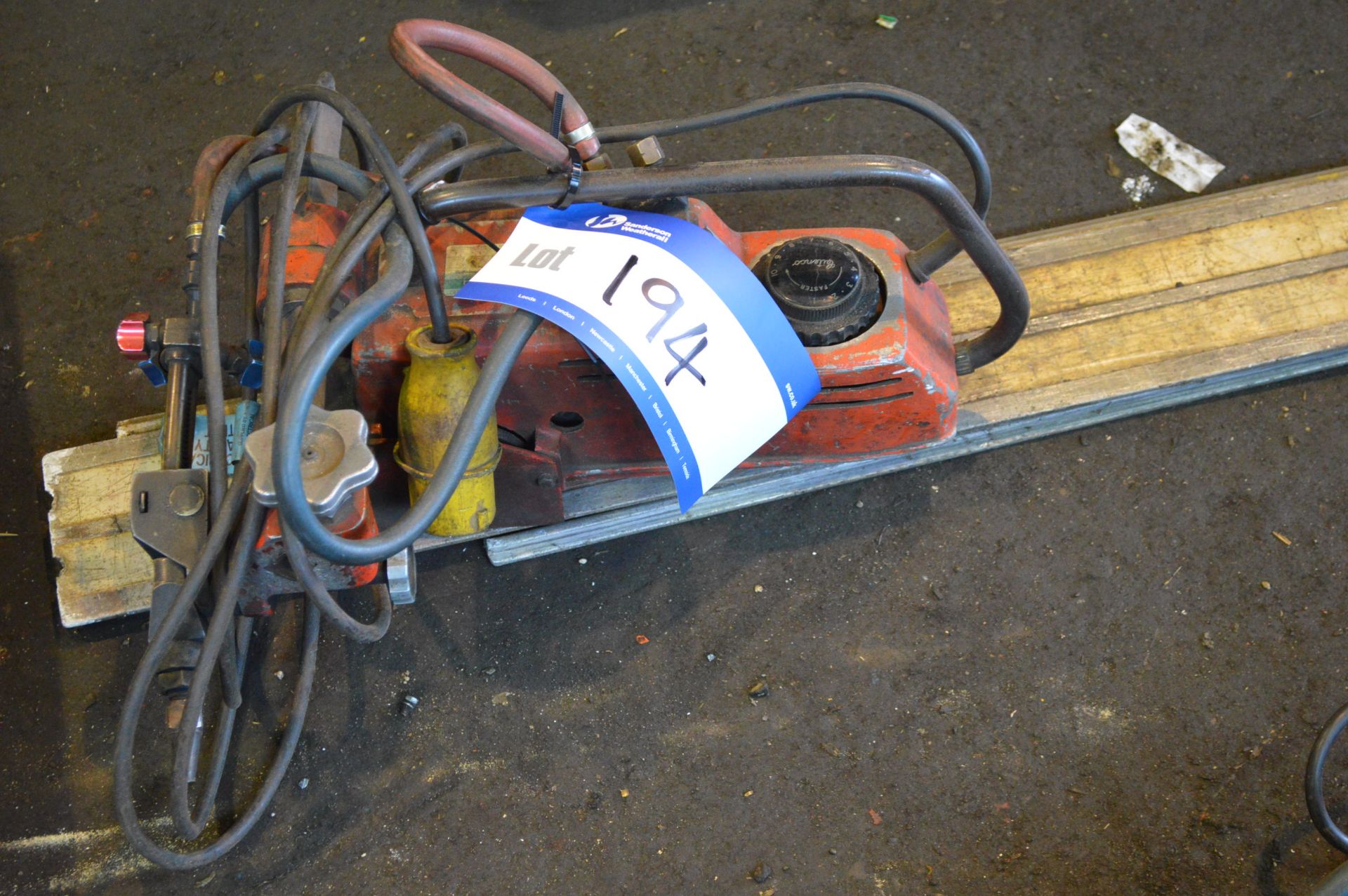 BOC Straight Line Cutter, with three lengths track - Image 2 of 2