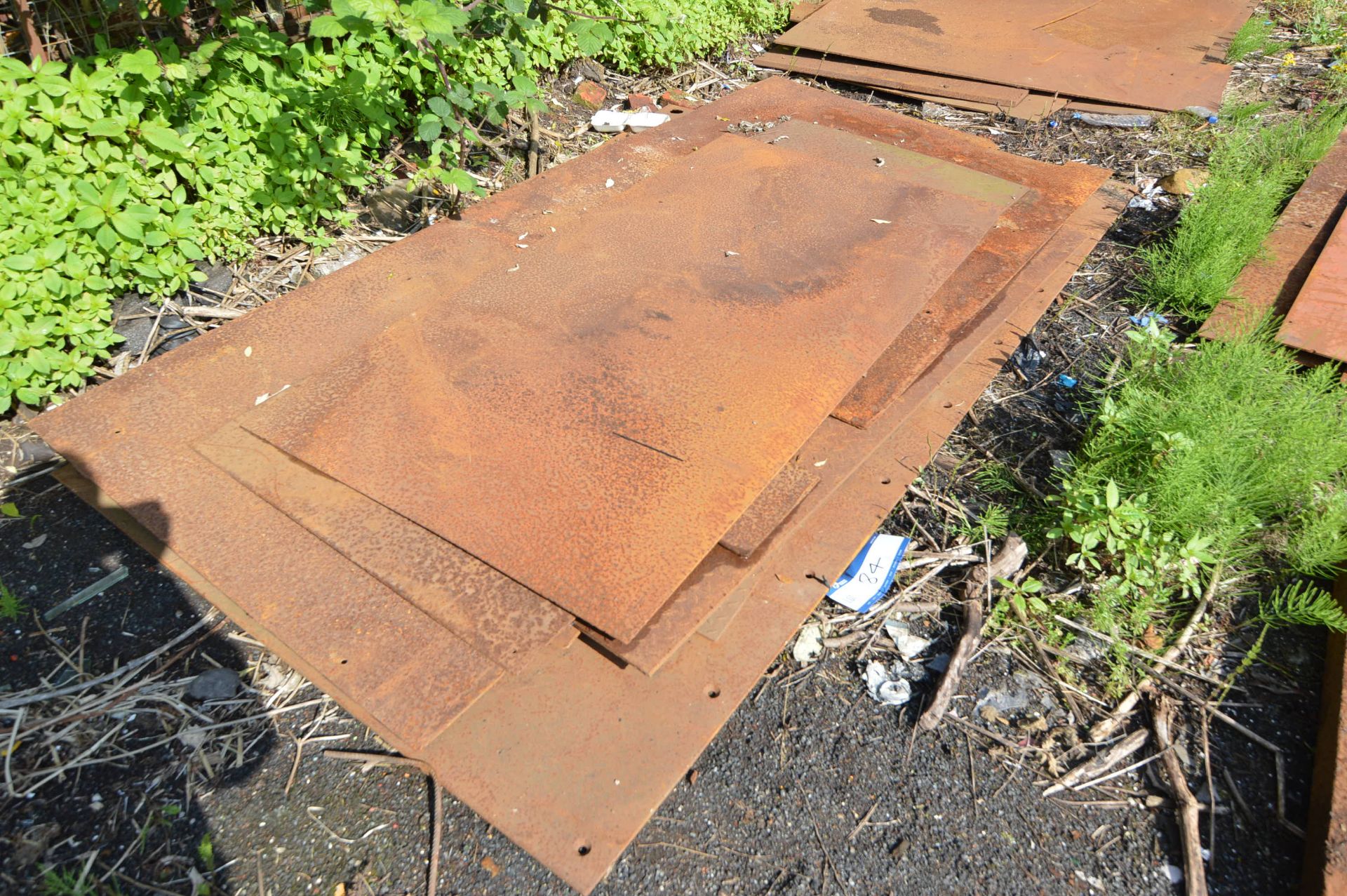 *Assorted Steel Plates, in one stack (please note the final highest bid on this lot will only be