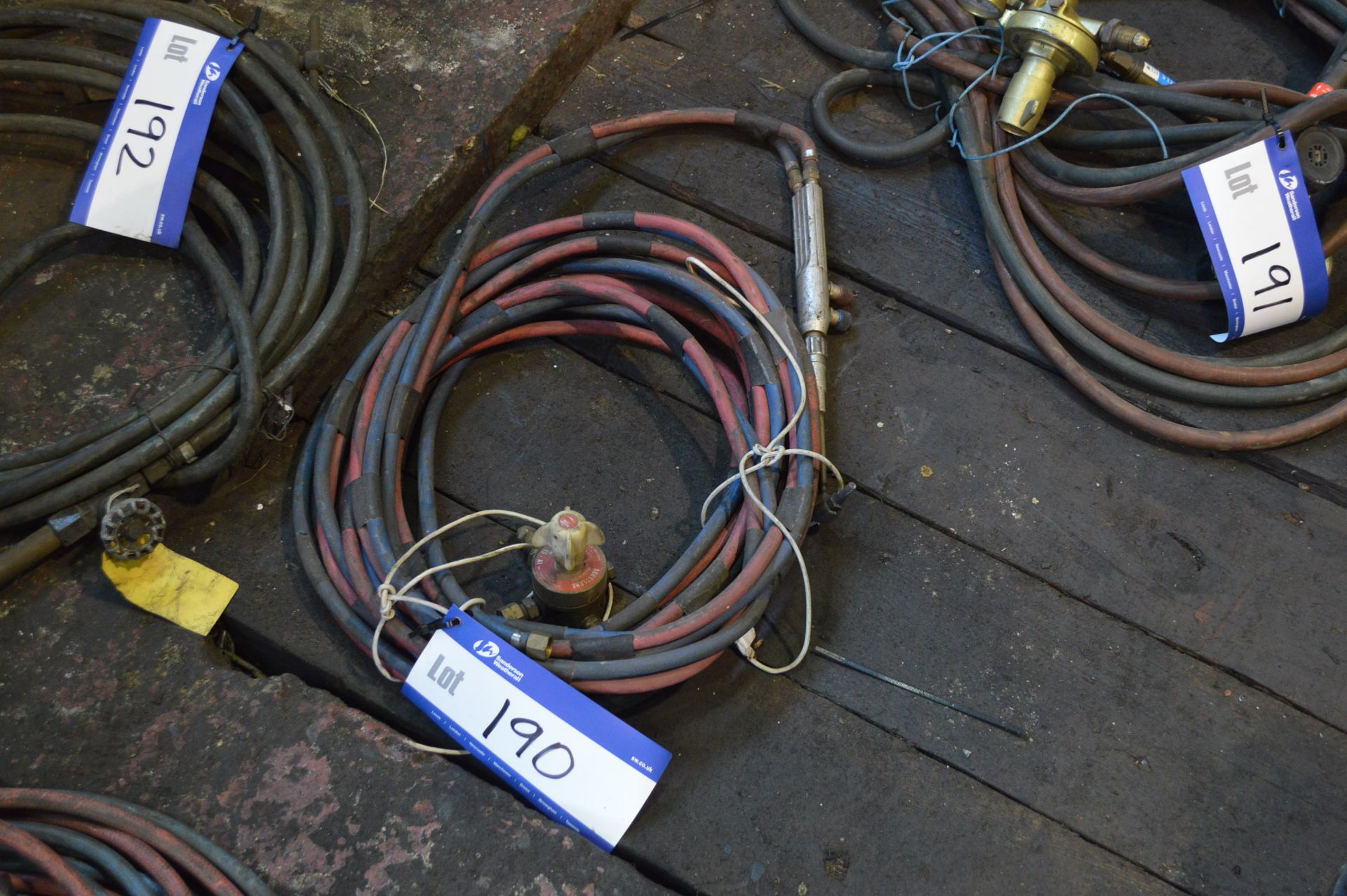 Oxy/Acetylene equipment, as set out