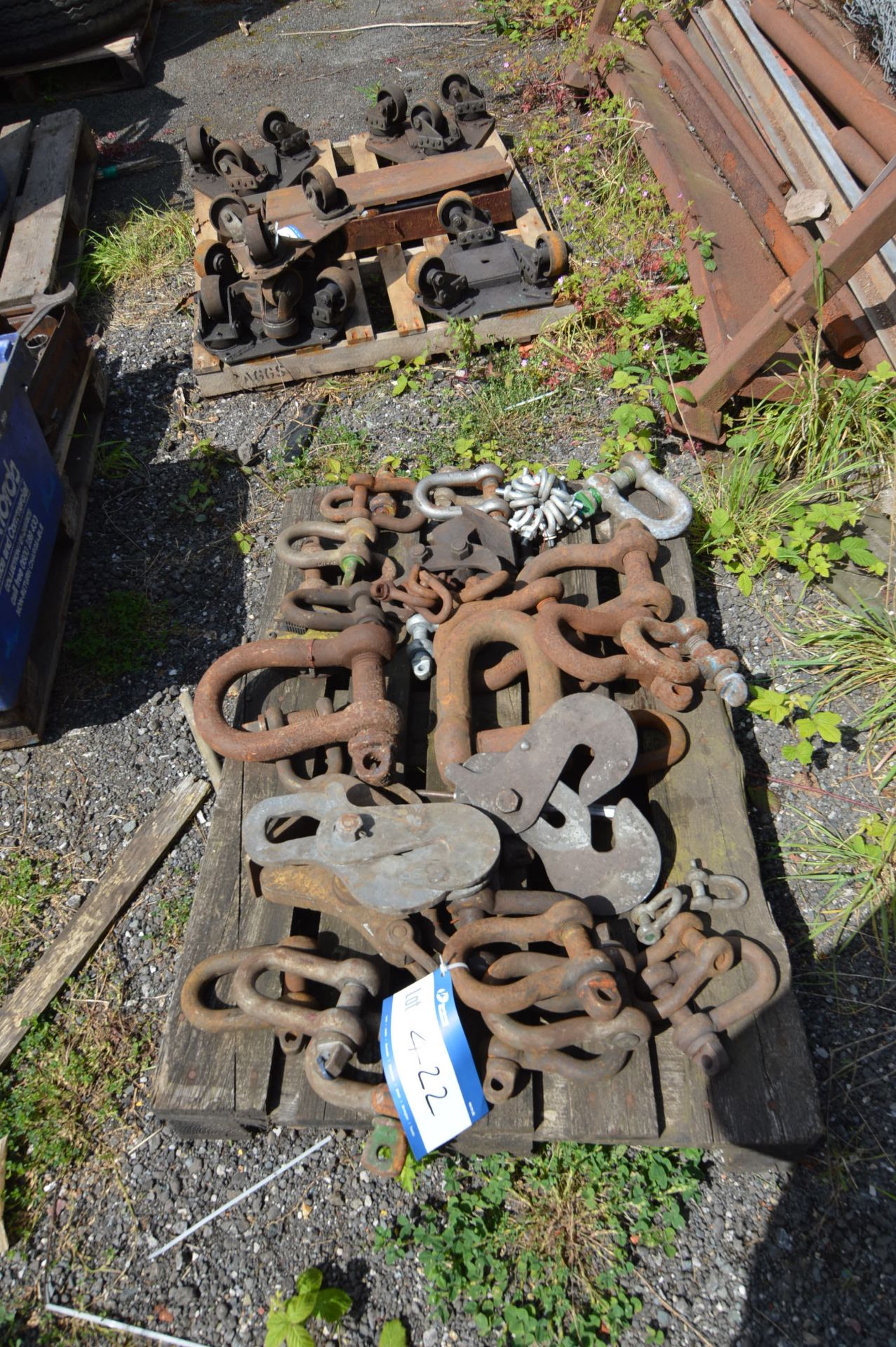 Assorted Lifting Equipment on pallet