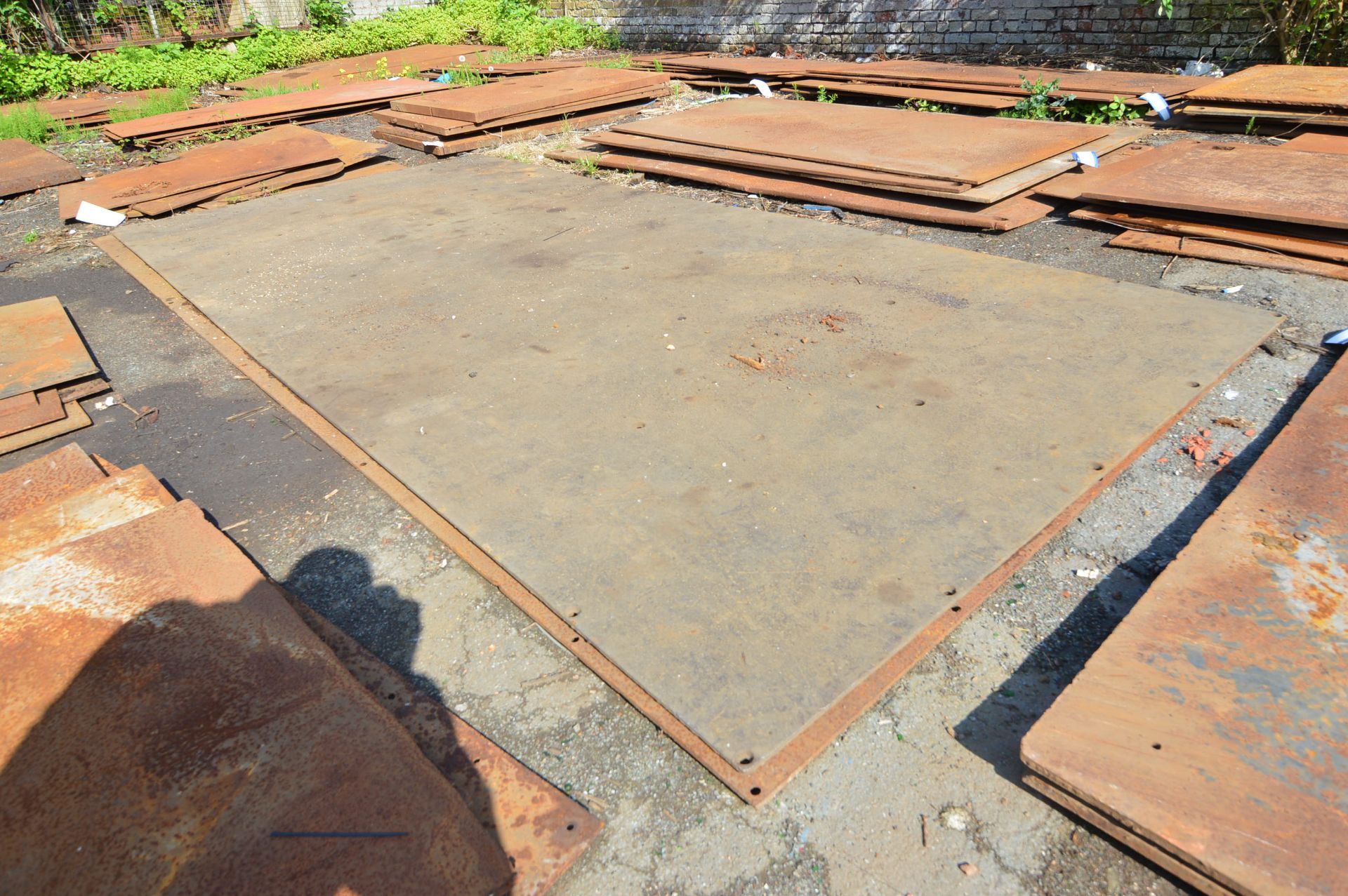 *Two Steel Plates, average size approx. 4.5m x 2.2m (please note the final highest bid on this lot