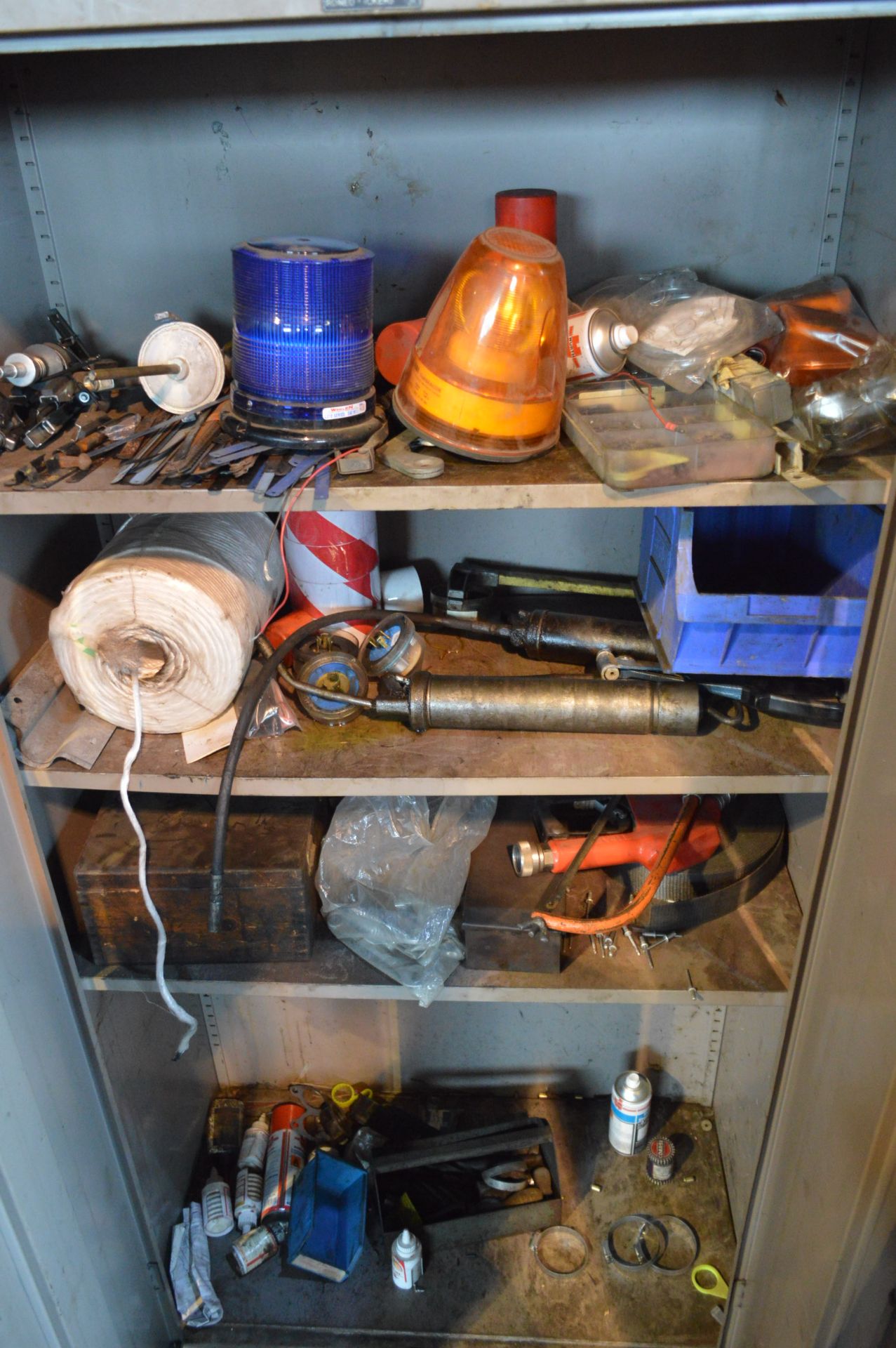 Double Door Steel Cupboard and contents - Image 2 of 2