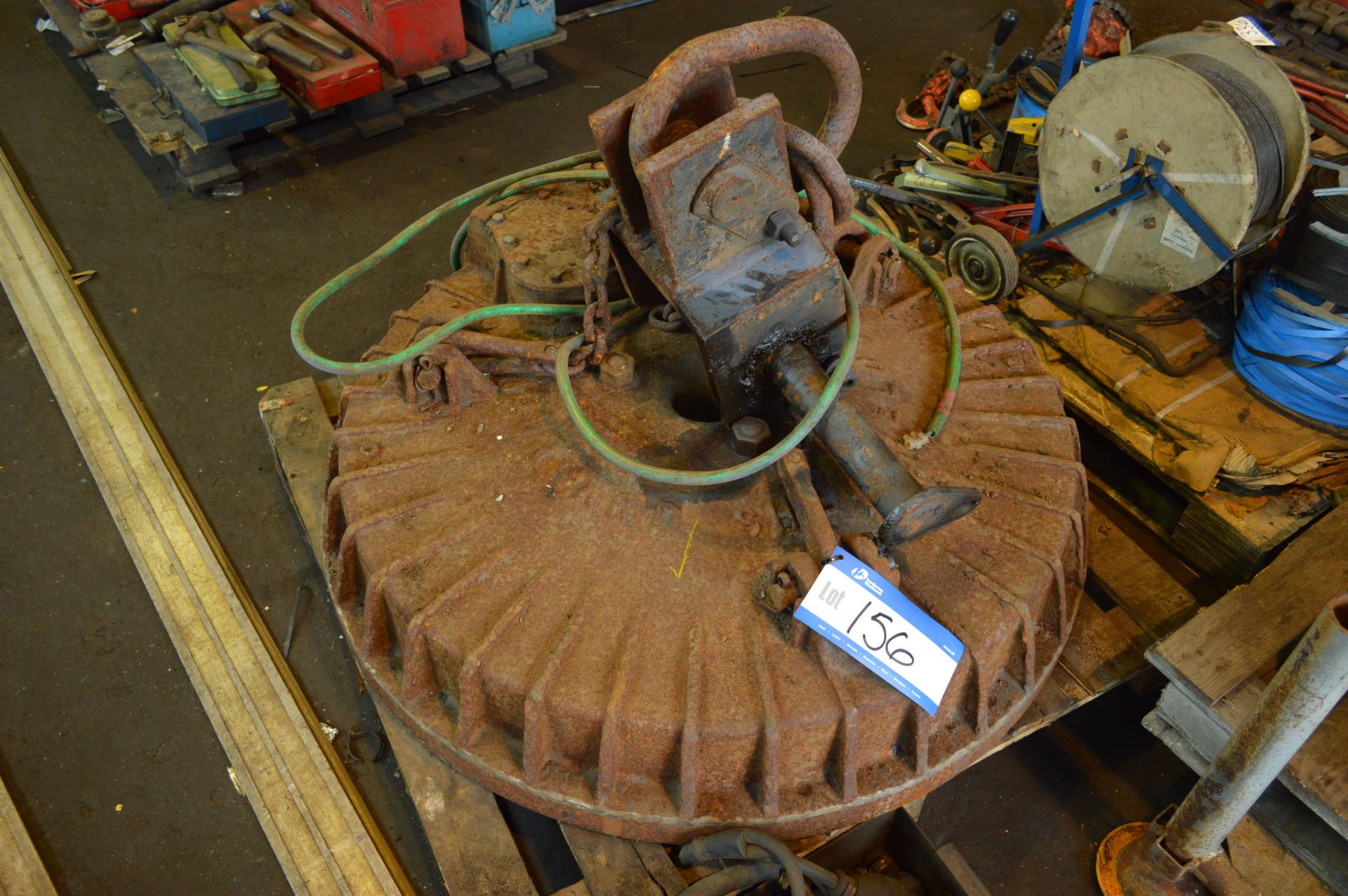 Burnand Electro Magnet, approx. 1.1m dia. (tested for continuity)