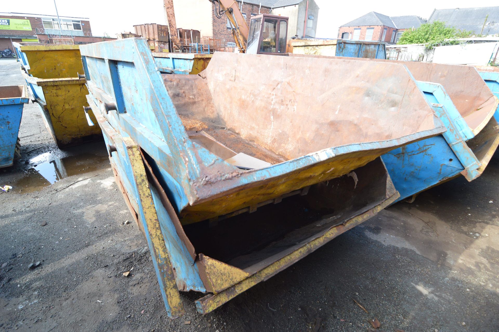 Two Chain Lift Skips, each approx. 3.6m x 1.1m deep - Image 2 of 2