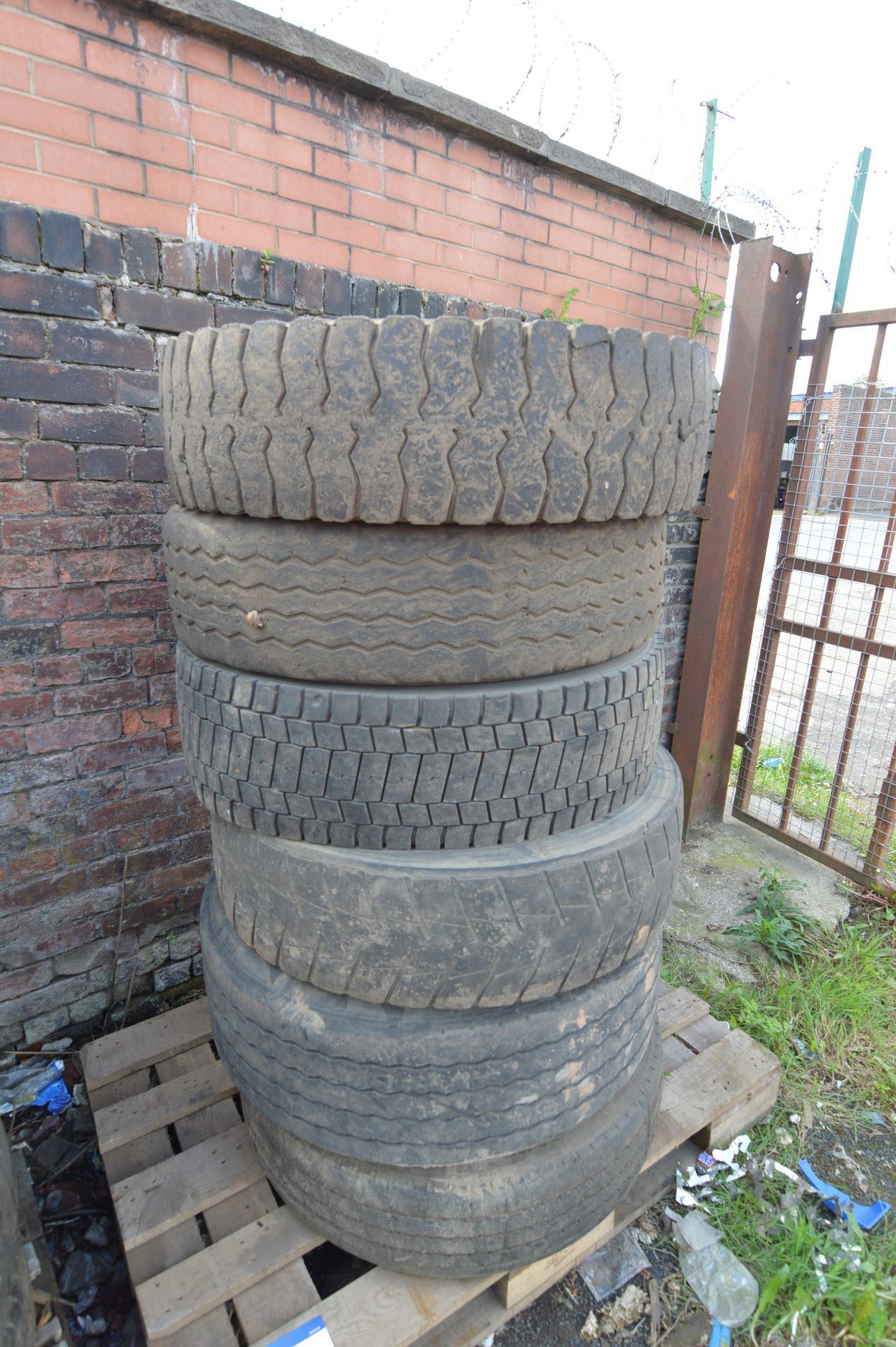 Assorted Tyres and Rims, on pallet