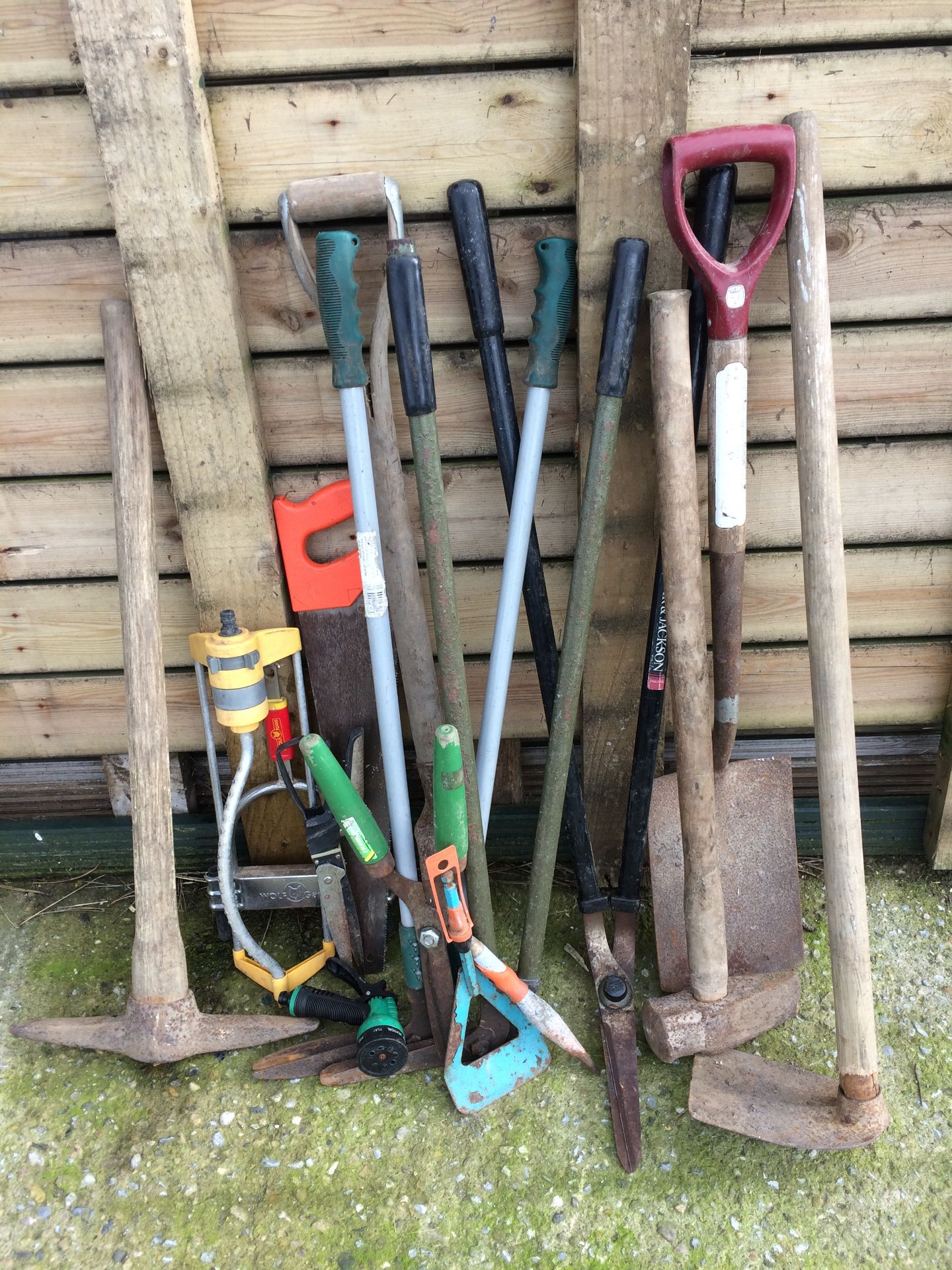 Quantity of Gardening Tools (Located at Forest Lan