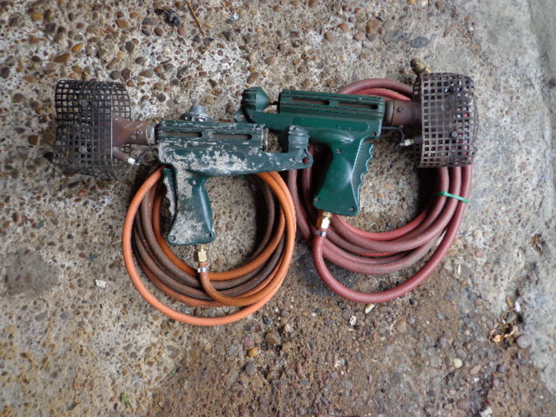 Two Propane Shrink Wrap Heat Guns (Located at Fore