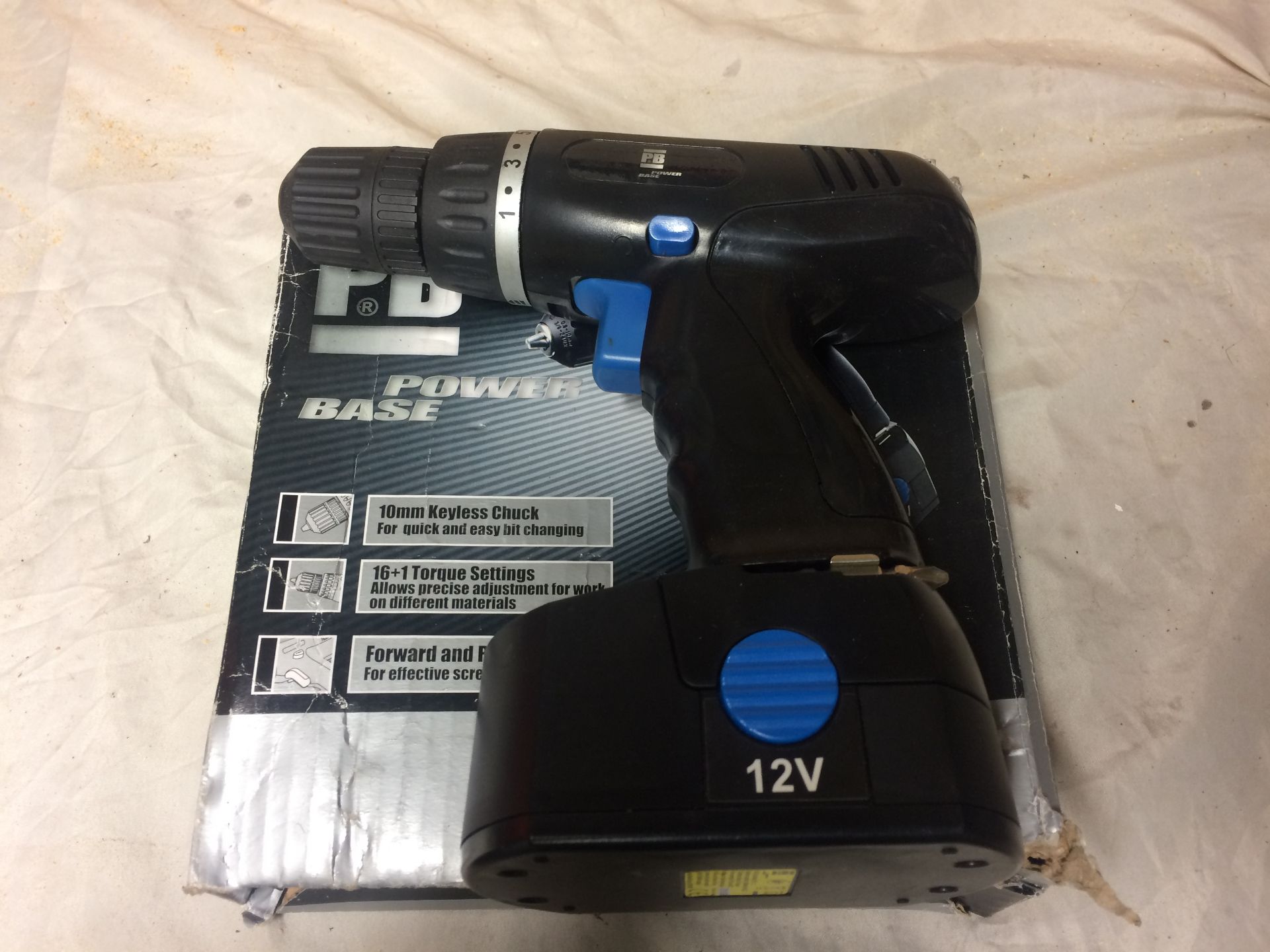 Power Base CDT16120 12v Cordless Drill / Driver (N