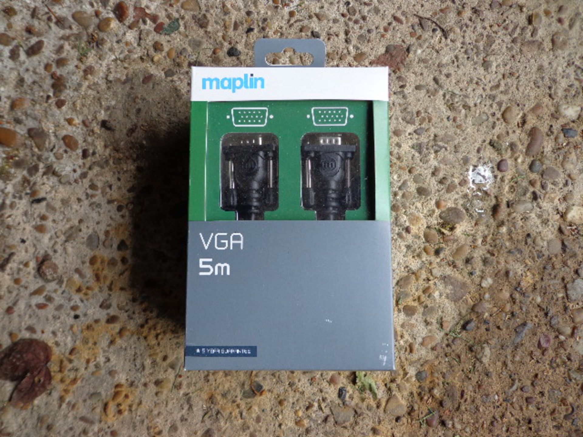 Maplin 5m VGA Cable (Boxed as new) (Located at For