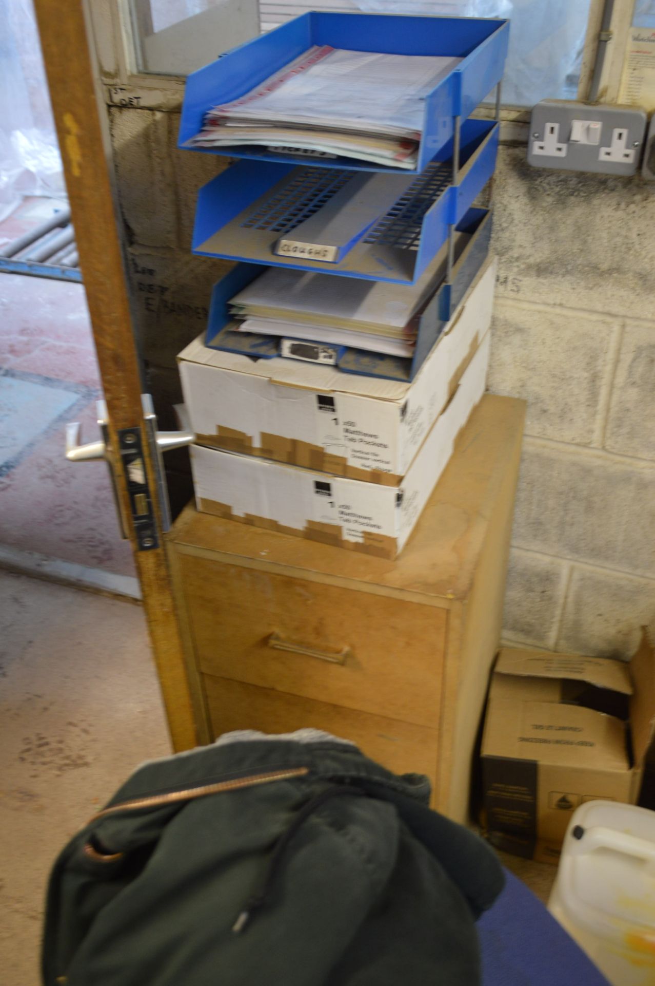 Residual Loose Contents of Office, including 2 filing cabinets, chairs and heater, (excluding - Image 4 of 5