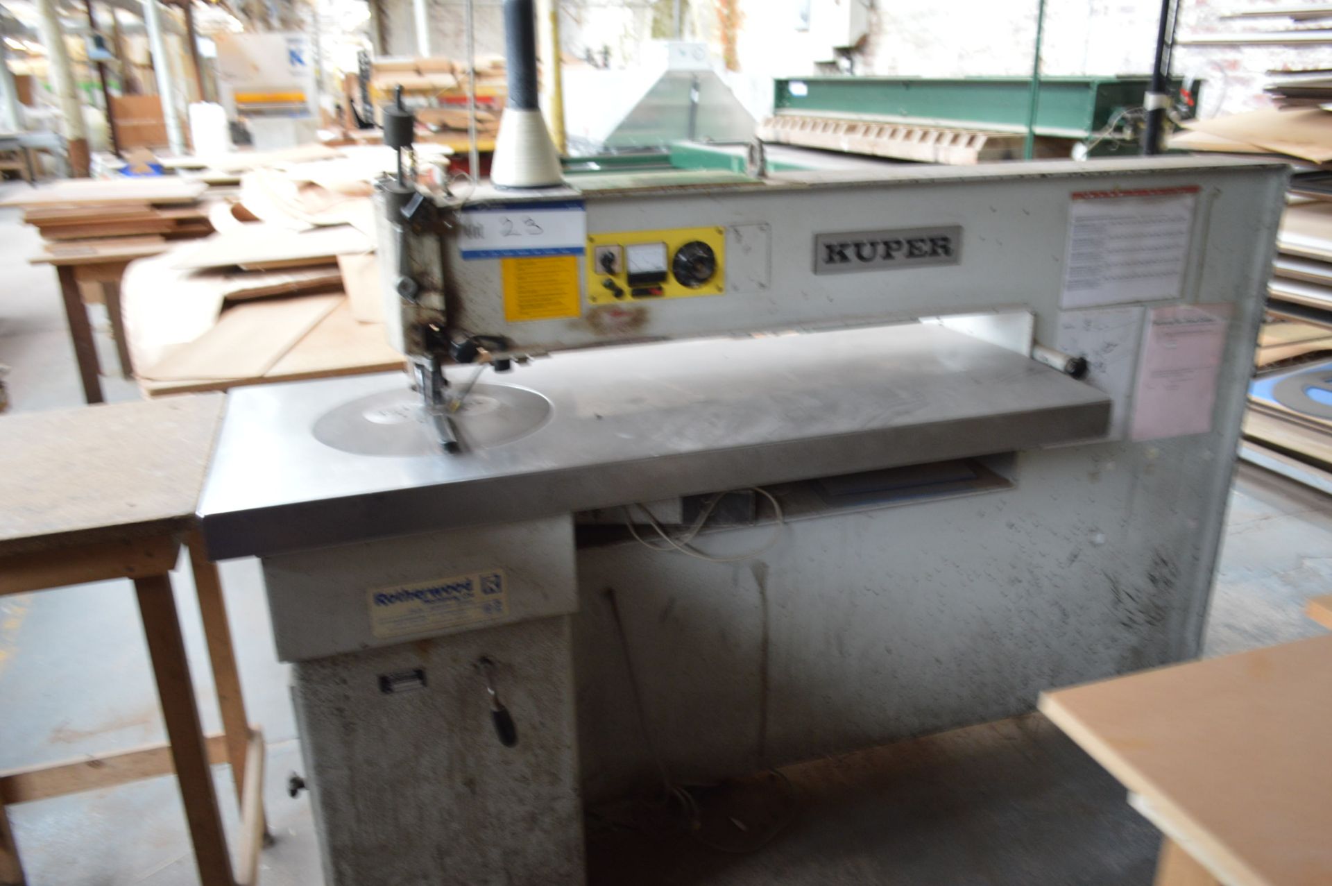 Kuper FW1150 VENEER STITCHING MACHINE, serial no. 2602 7867 - Image 2 of 7