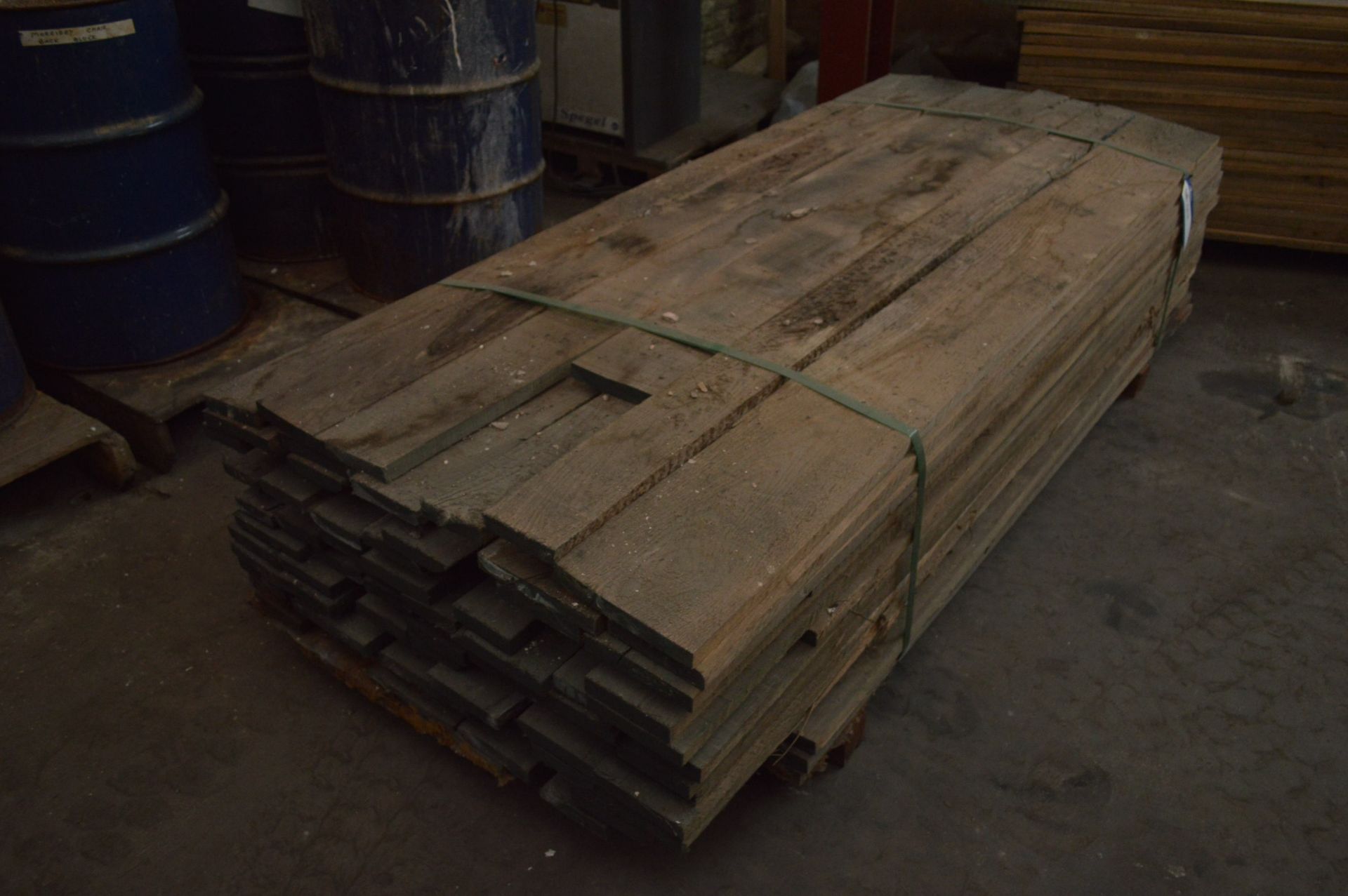 Rough Sawn Elm, (in one stack), each length from 7ft-8ft long - Image 2 of 2