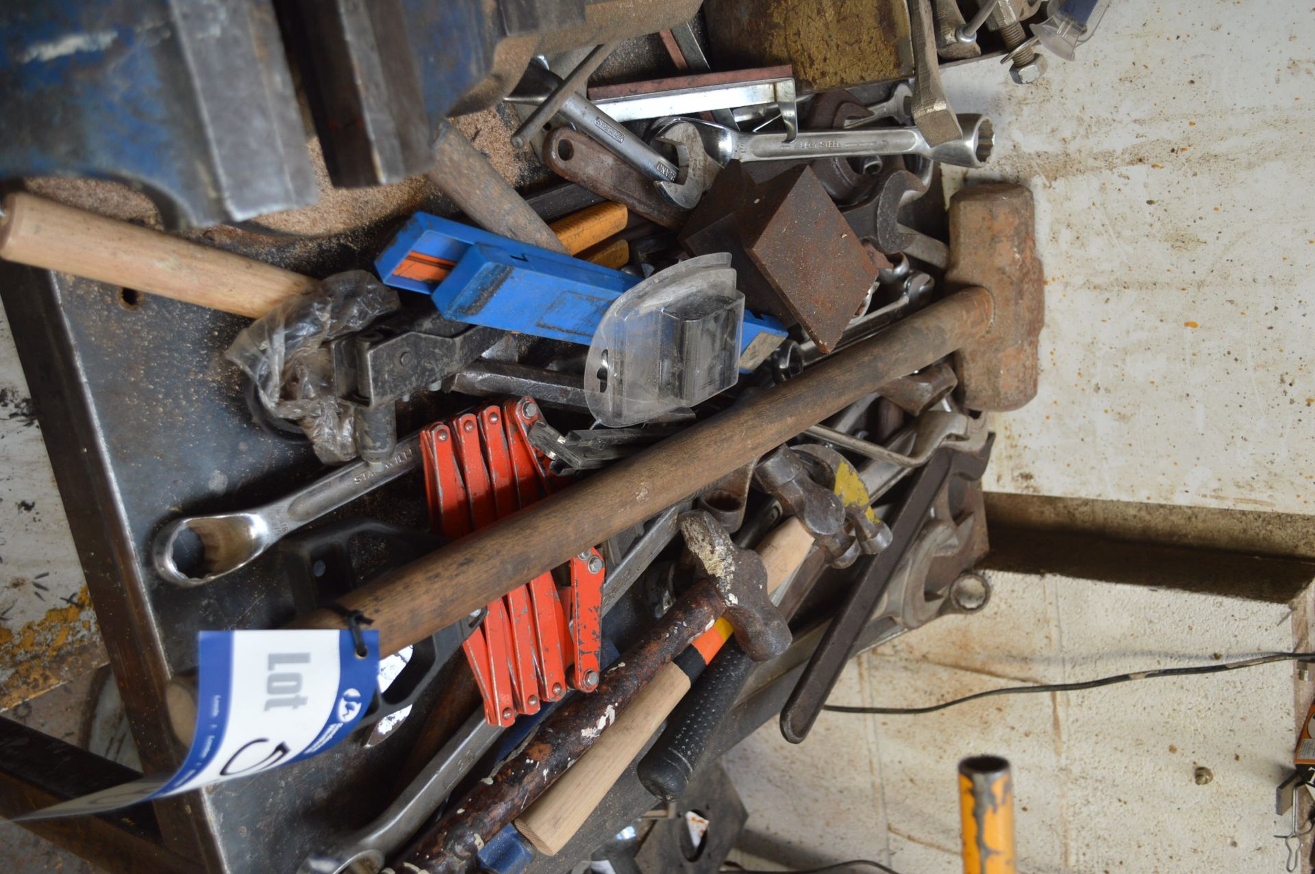 Mainly Spanners and Hand Tools, as set out