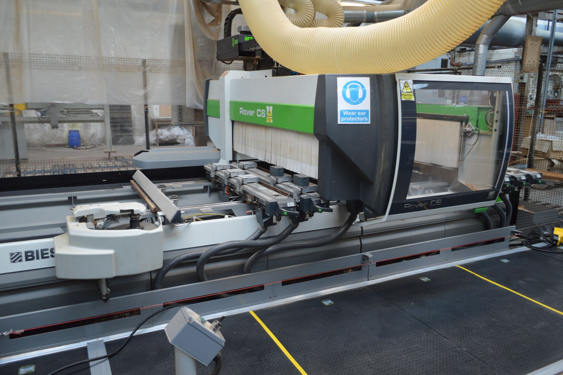 Biesse Rover C6.90 CNC MACHINING CENTRE, serial no. 89183, year of manufacture 2011, with safety - Image 2 of 17