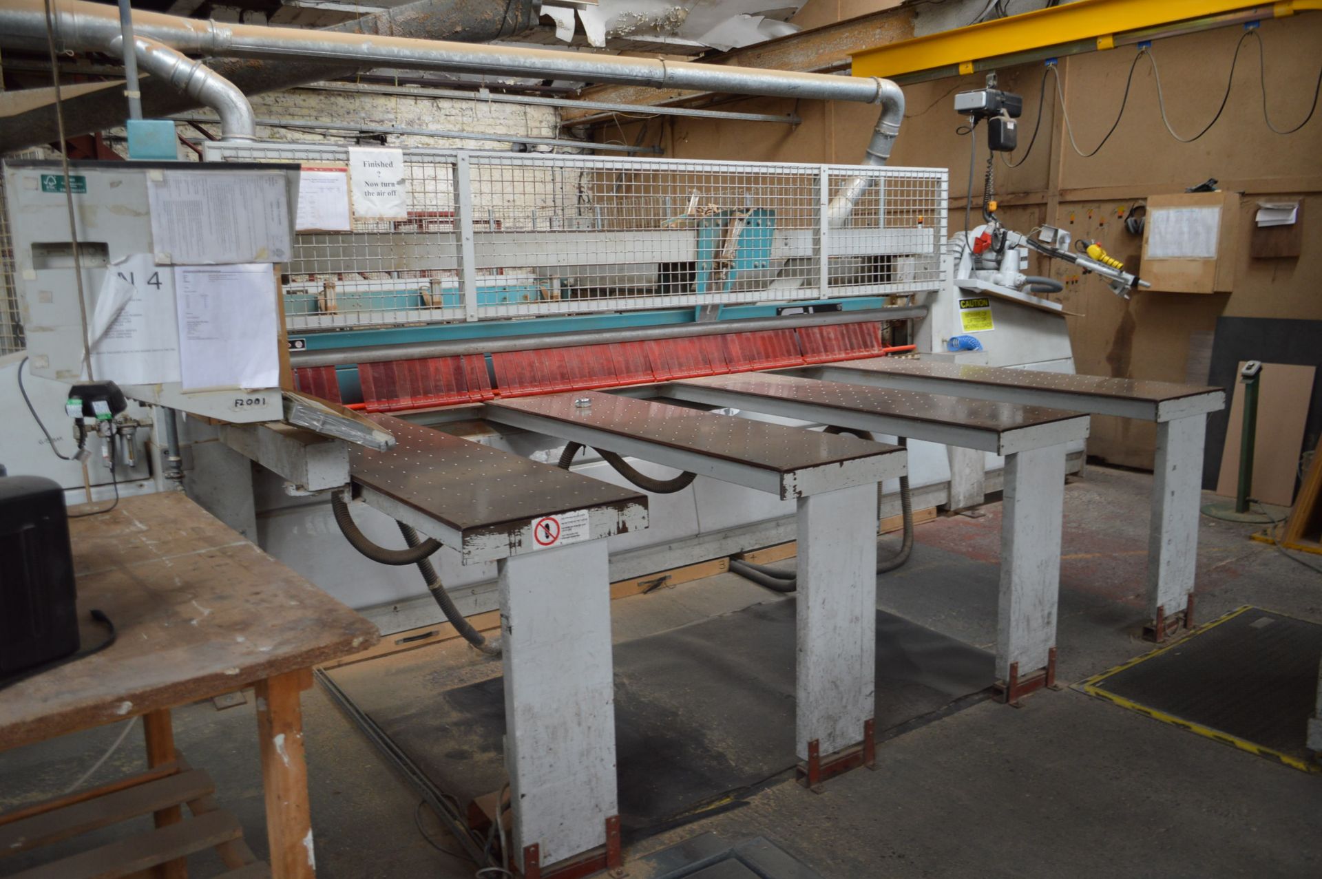 Giben PRISMA 1SP 3.5M WIDE CNC PANEL SAW, serial c - Image 2 of 5