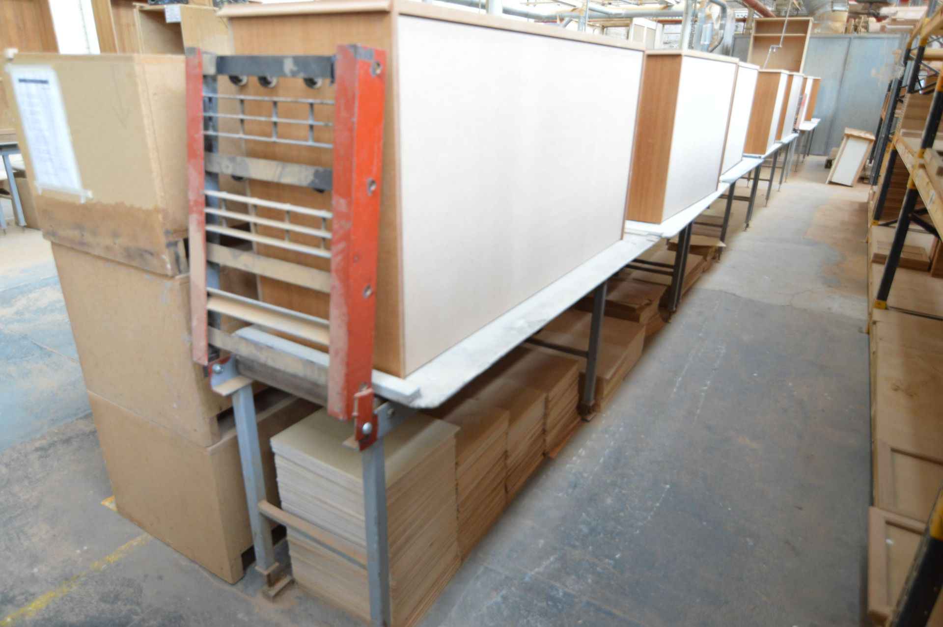 Approx. 9.2m x 450mm Roller Conveyoring, with gate section - Image 2 of 2