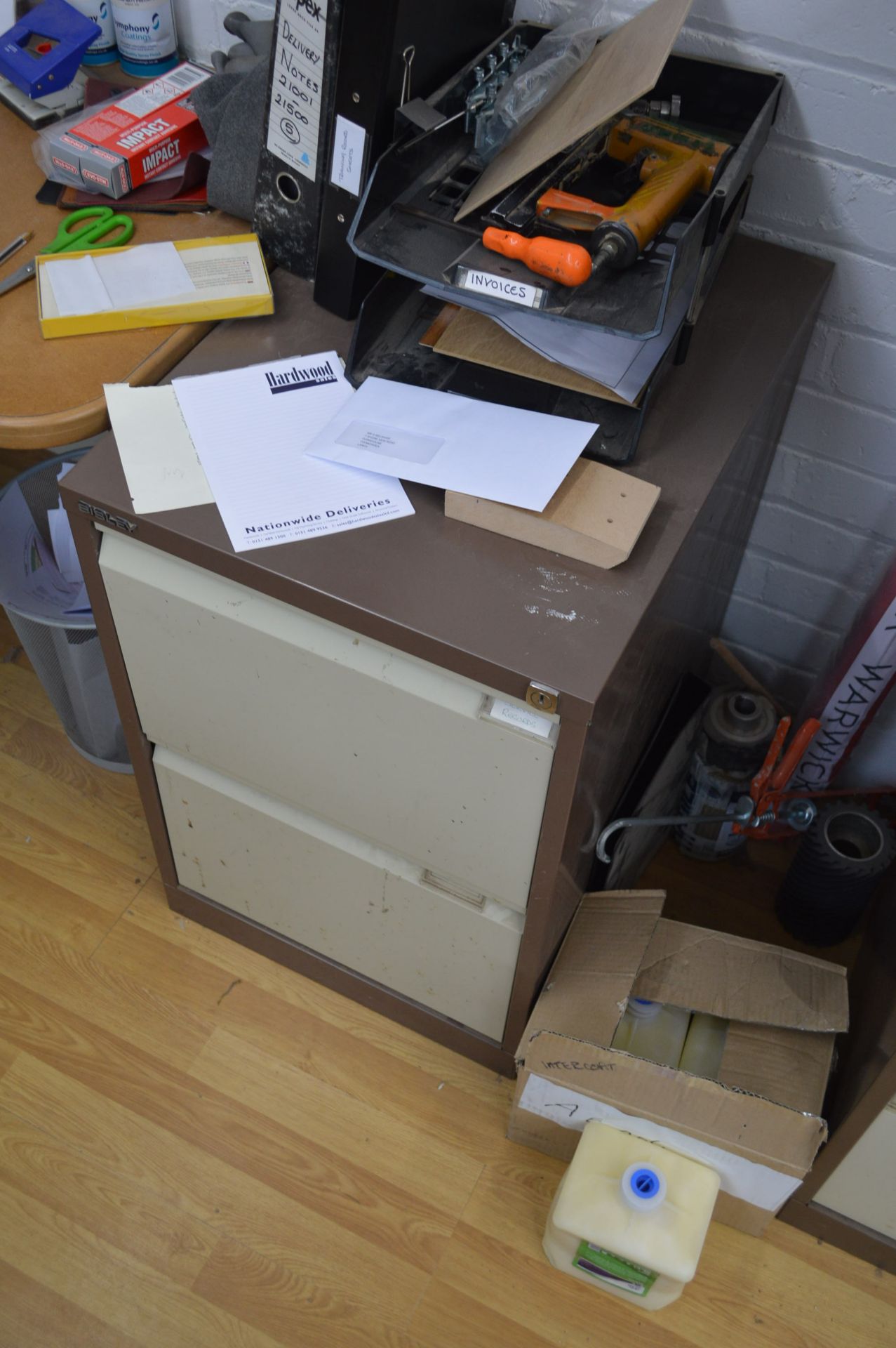 Loose Contents of Room, (excluding computers and printers) comprising three four drawer filing - Image 3 of 7