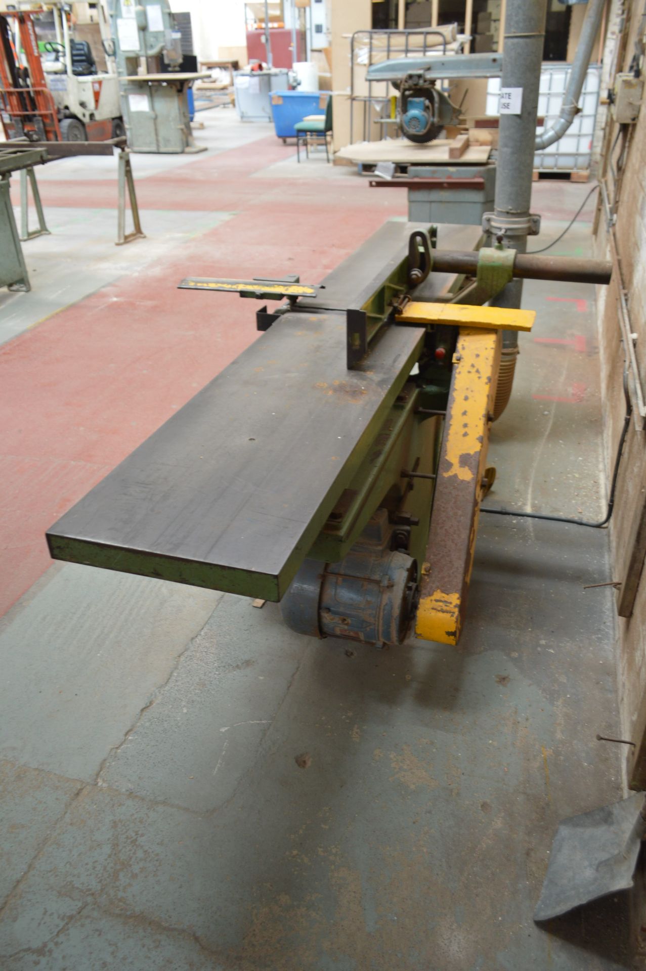 Danckaert 400MM DIA. SURFACE PLANING MACHINE, serial no. 18736, with flexible ducting - Image 3 of 8