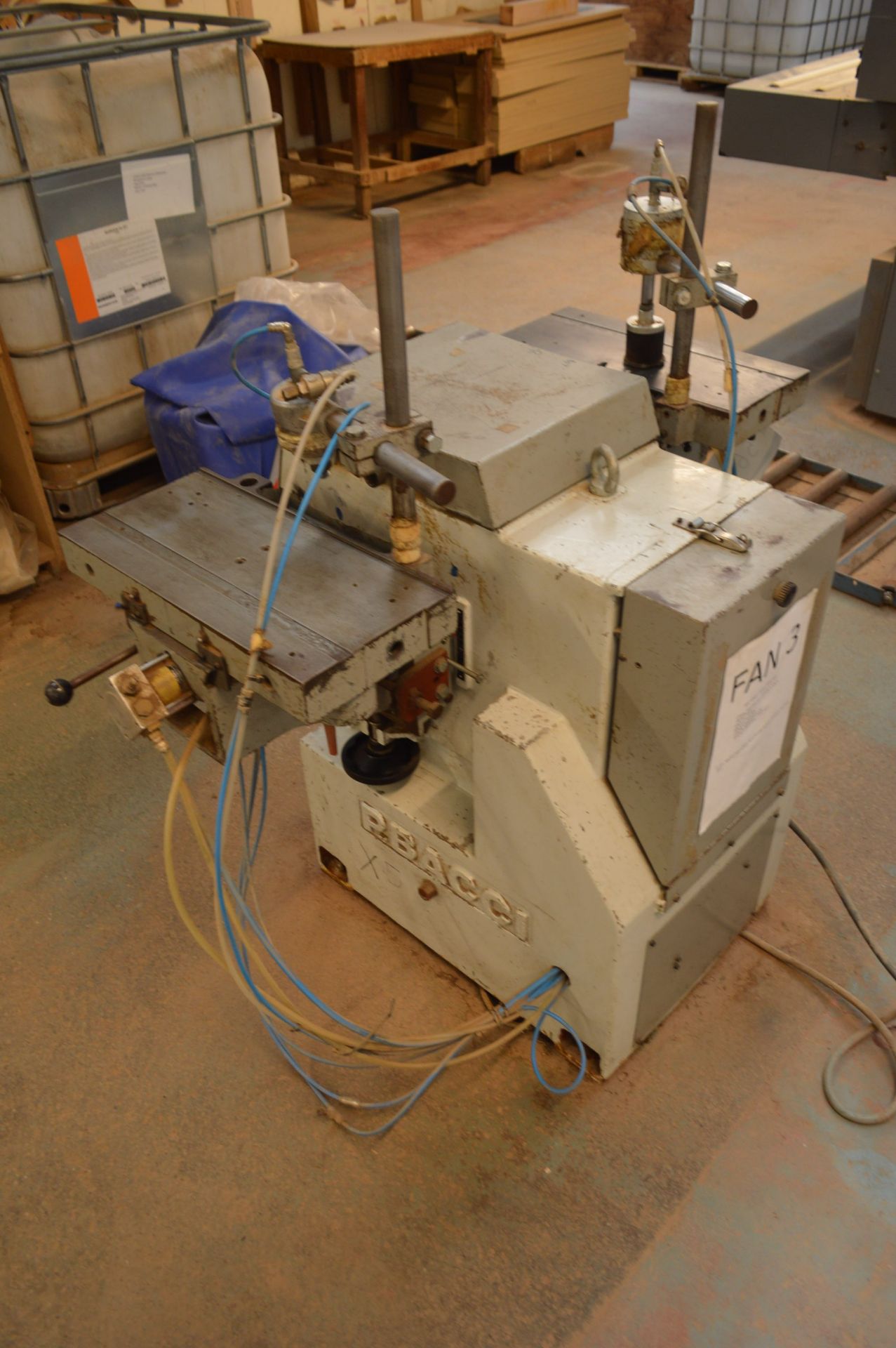 Bacci MOD TWIN SLOT MORTICE PROFILING MACHINE, serial no. 3723, year of manufacture 2006, with - Image 3 of 7