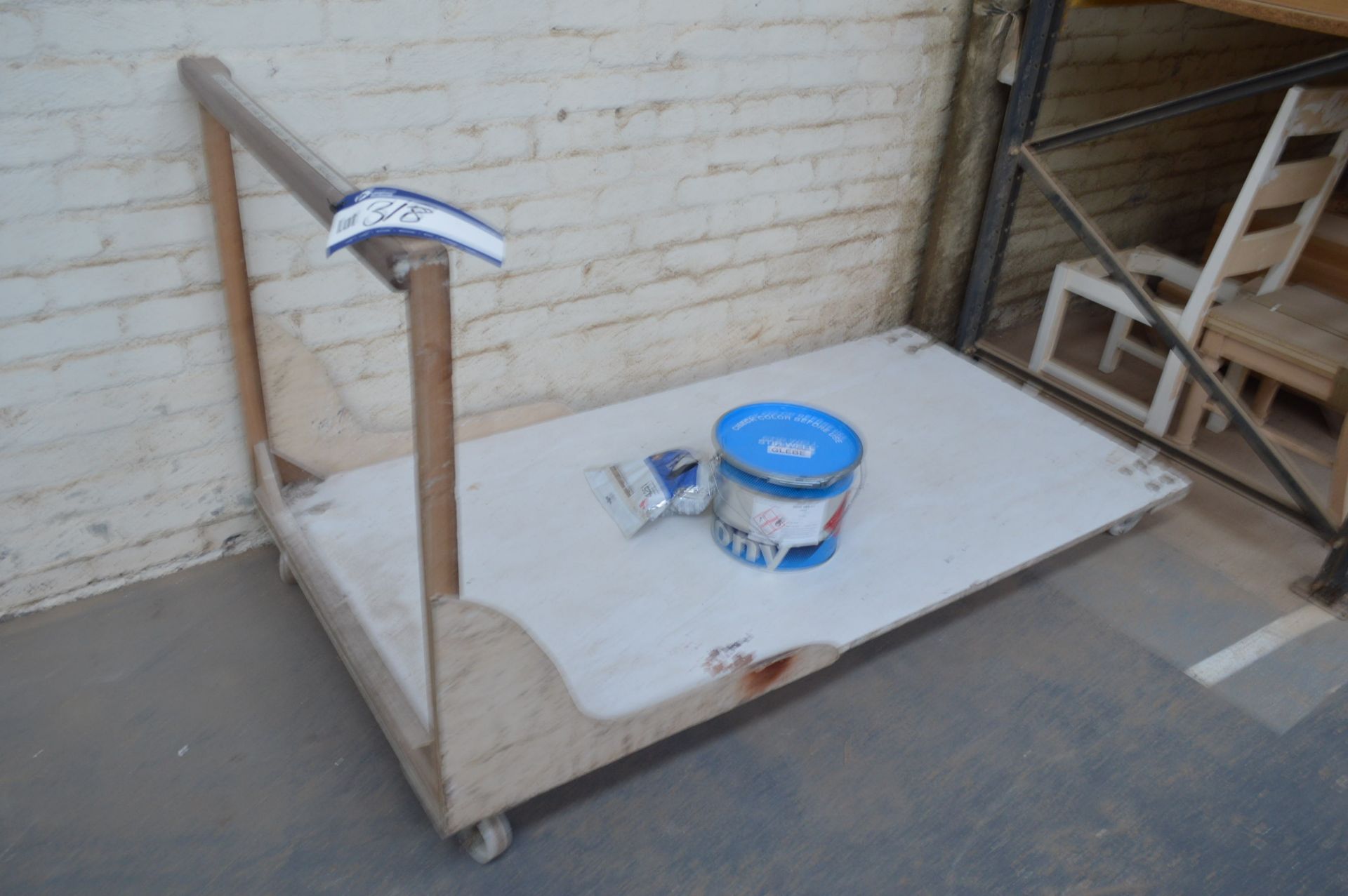 Platform Trolley, approx. 2m x 1m (contents not included)