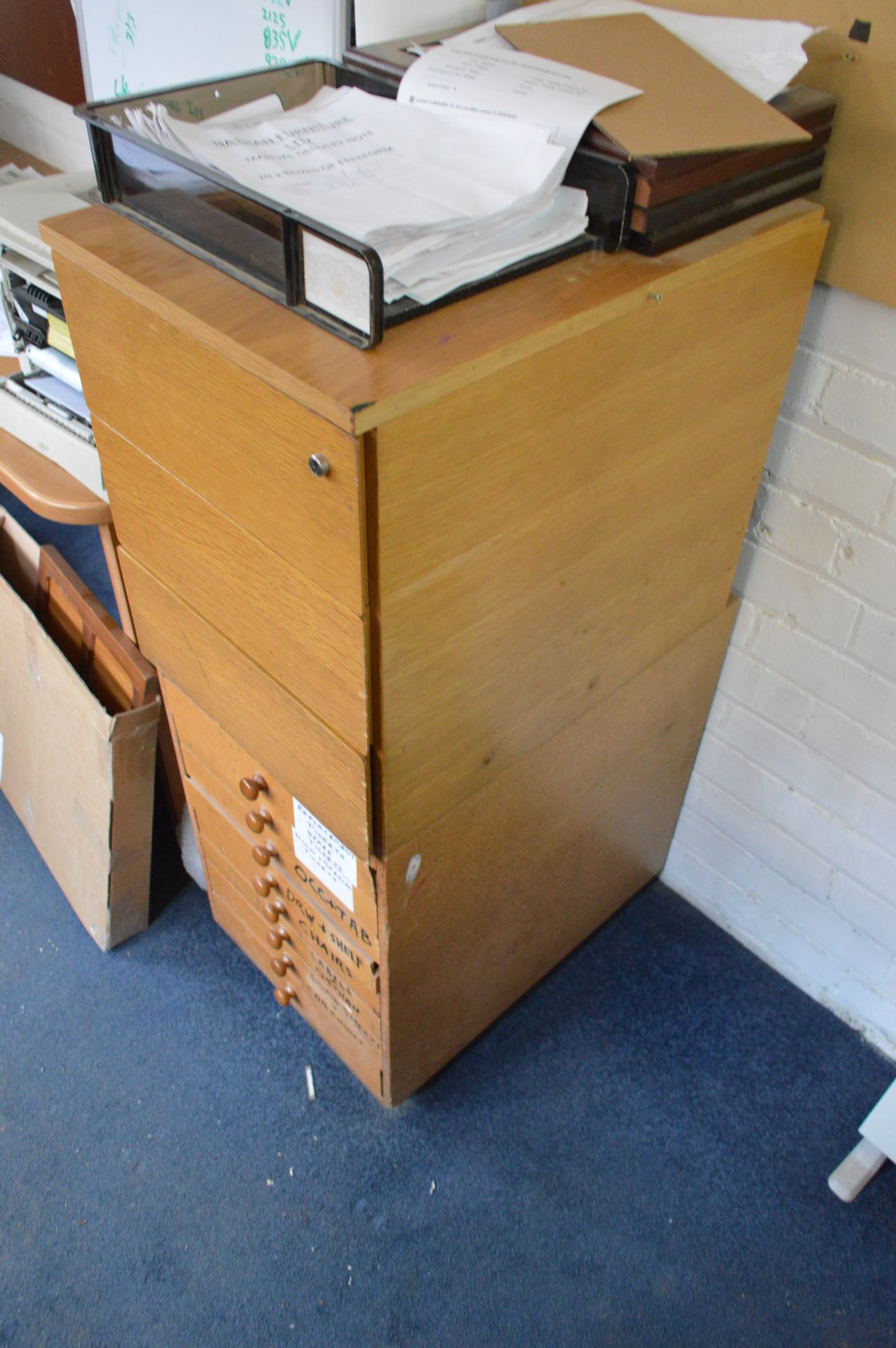 Loose Contents of Room, (excluding computers and printers) comprising three four drawer filing - Image 5 of 7