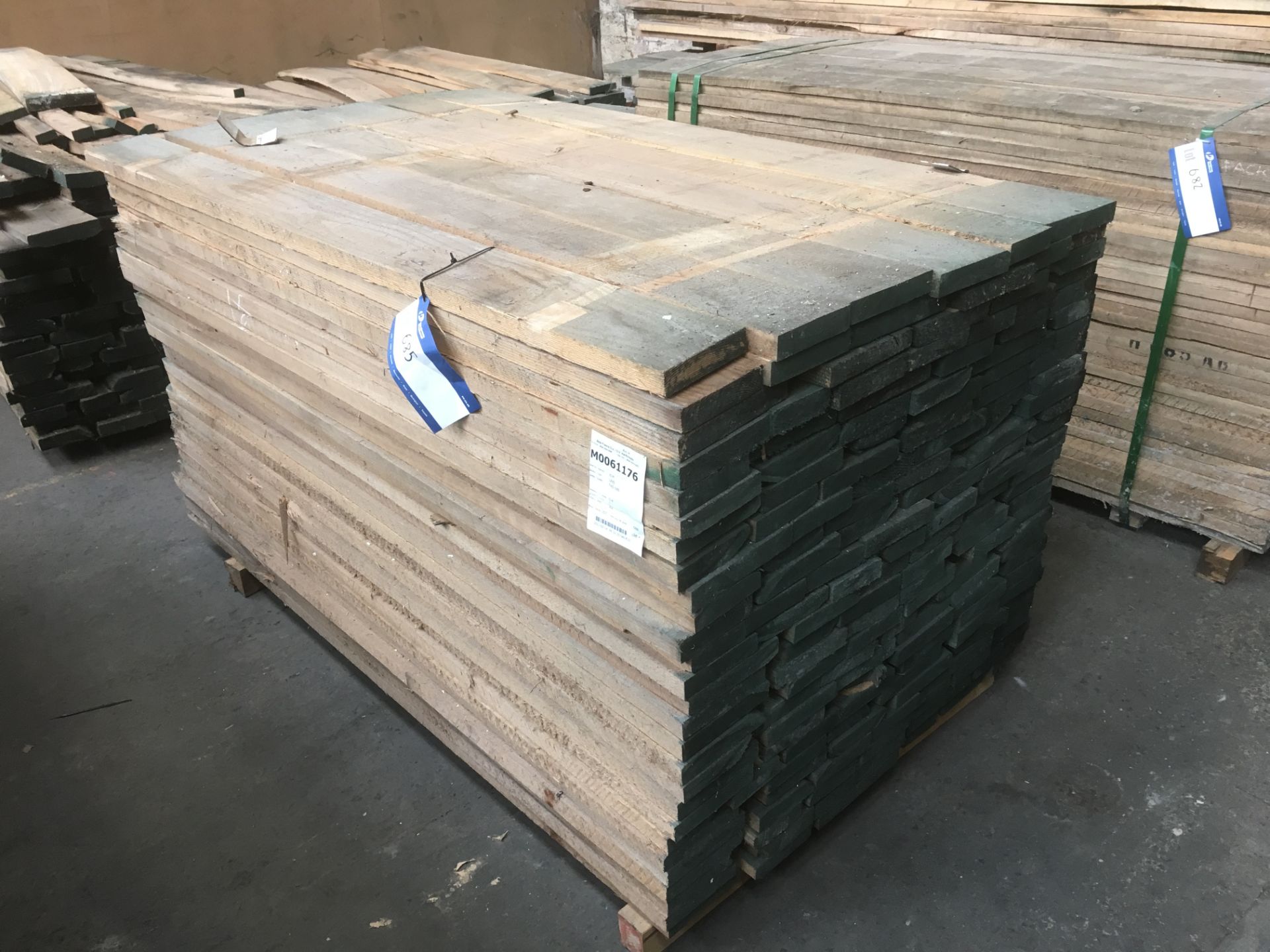 ROUGH SAWN ELM, (in one stack), each length approx. 6ft long