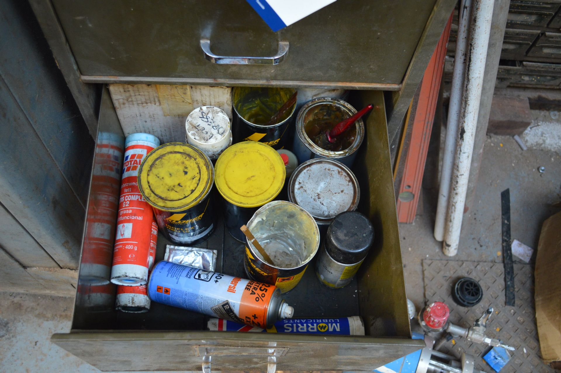 Steel Four Drawer Filing Cabinet, with contents - Image 4 of 5