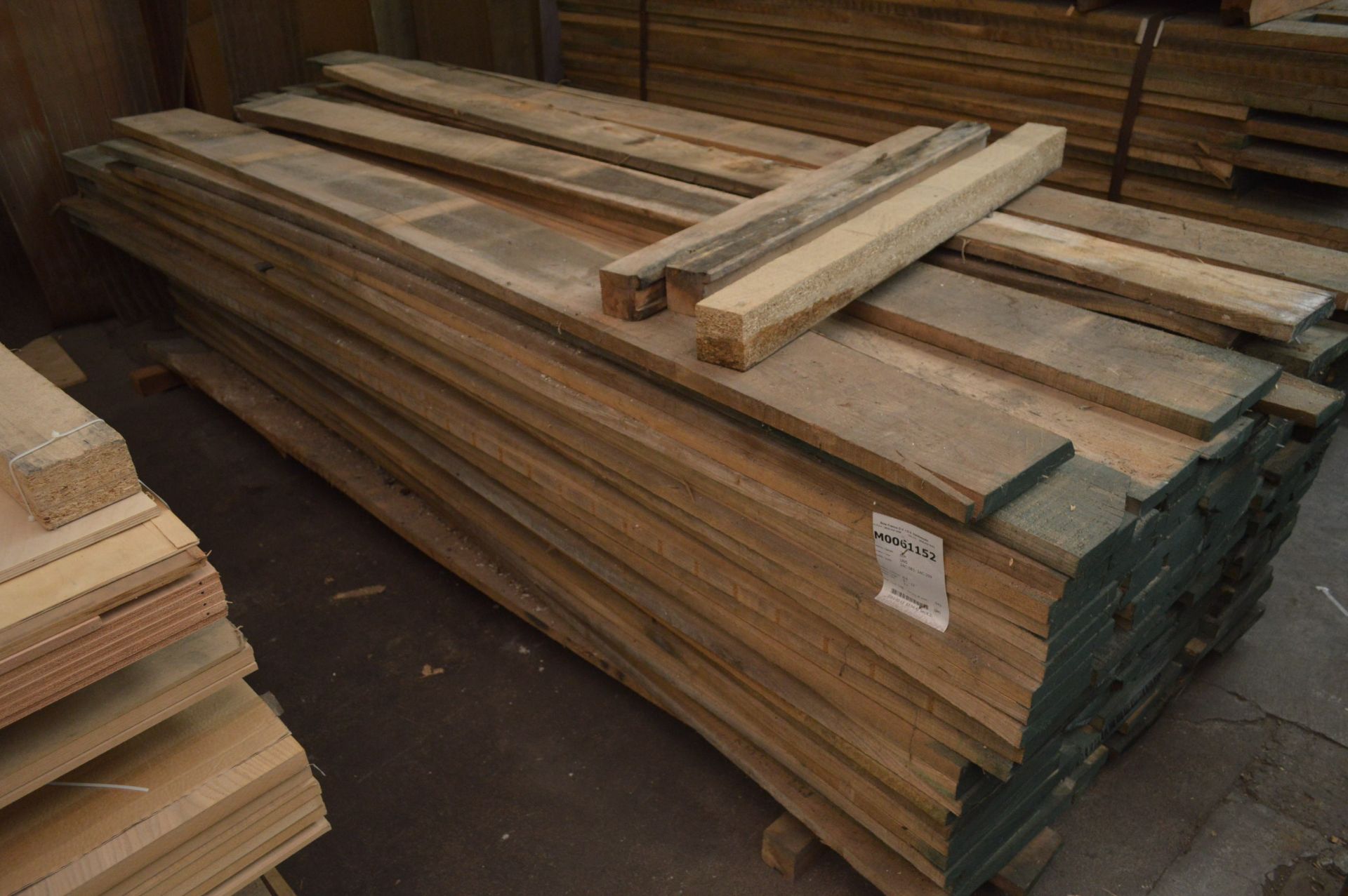 ROUGH SAWN ELM, (in one stack), each length approx. 9-12ft long - Image 3 of 4
