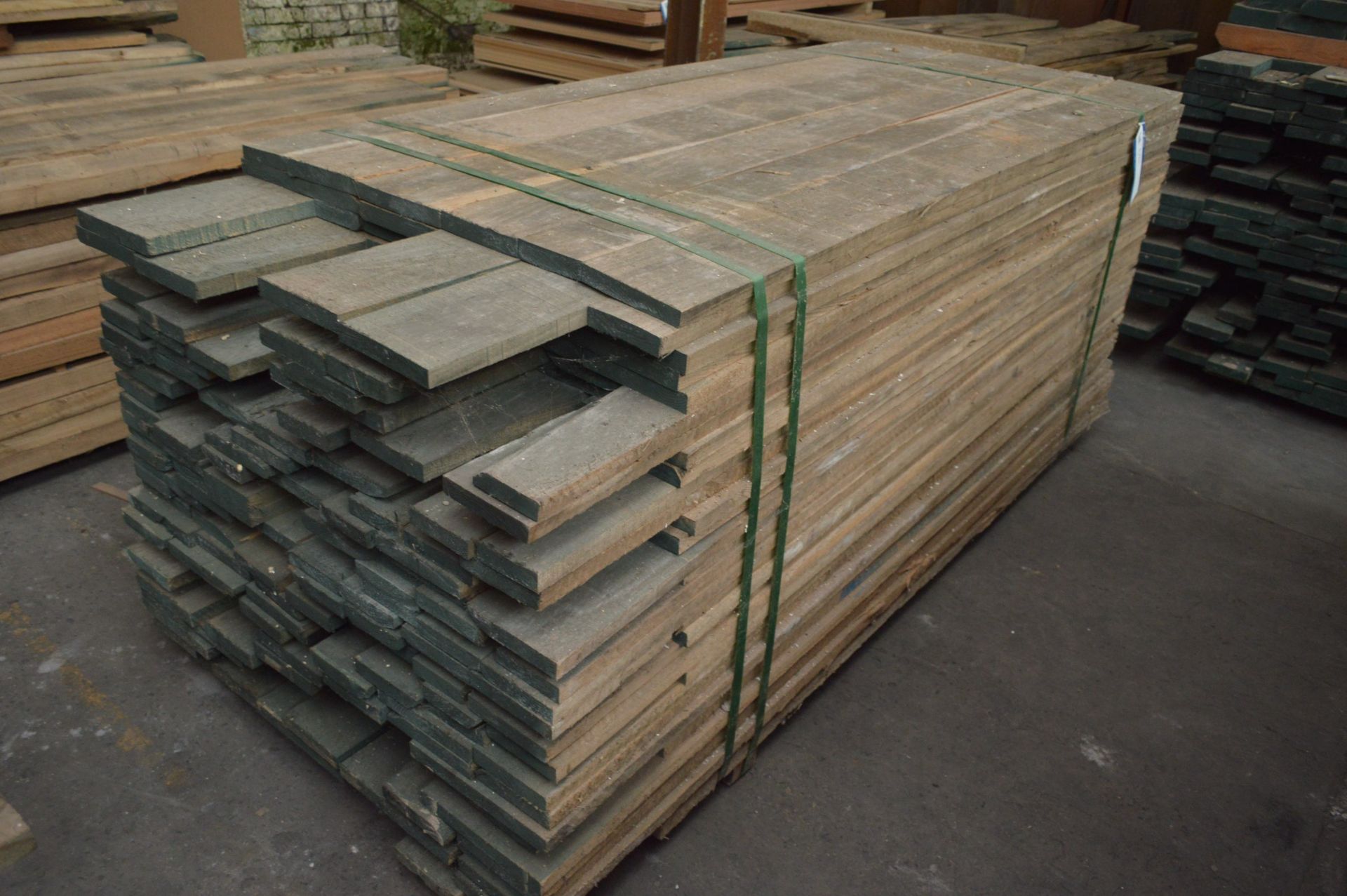 ROUGH SAWN ELM, (in one stack), each length approx. 7-8ft long - Image 2 of 3