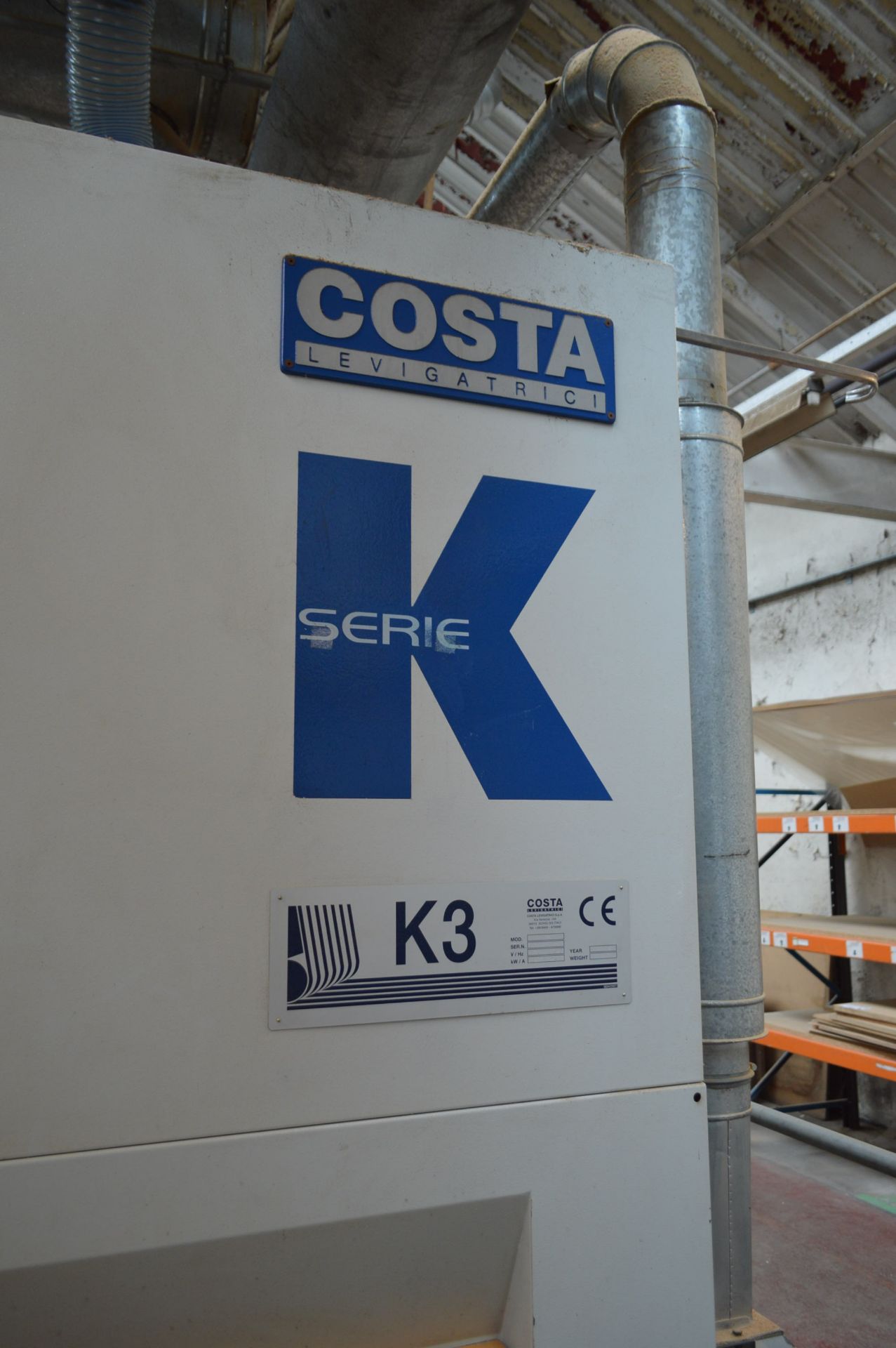 Costa K3 C1350 1350MM WIDE BELT SANDING MACHINE, s - Image 7 of 11