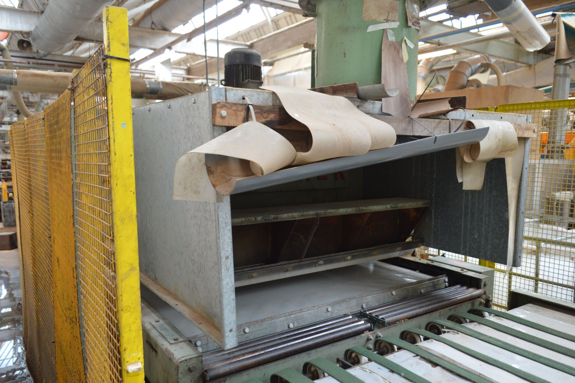 *Wemhoner VSF HEATED THROUGHFEED VENEER PRESS, serial no. 5740571, (Please Note: The final highest - Image 3 of 6