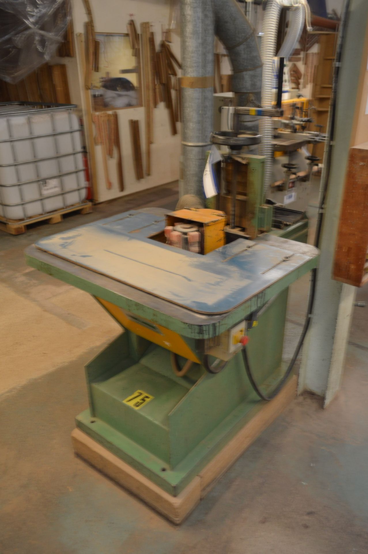 Alfaro VERTICAL SINGLE PROFILE SANDING MACHINE, with flexible ducting - Image 2 of 5