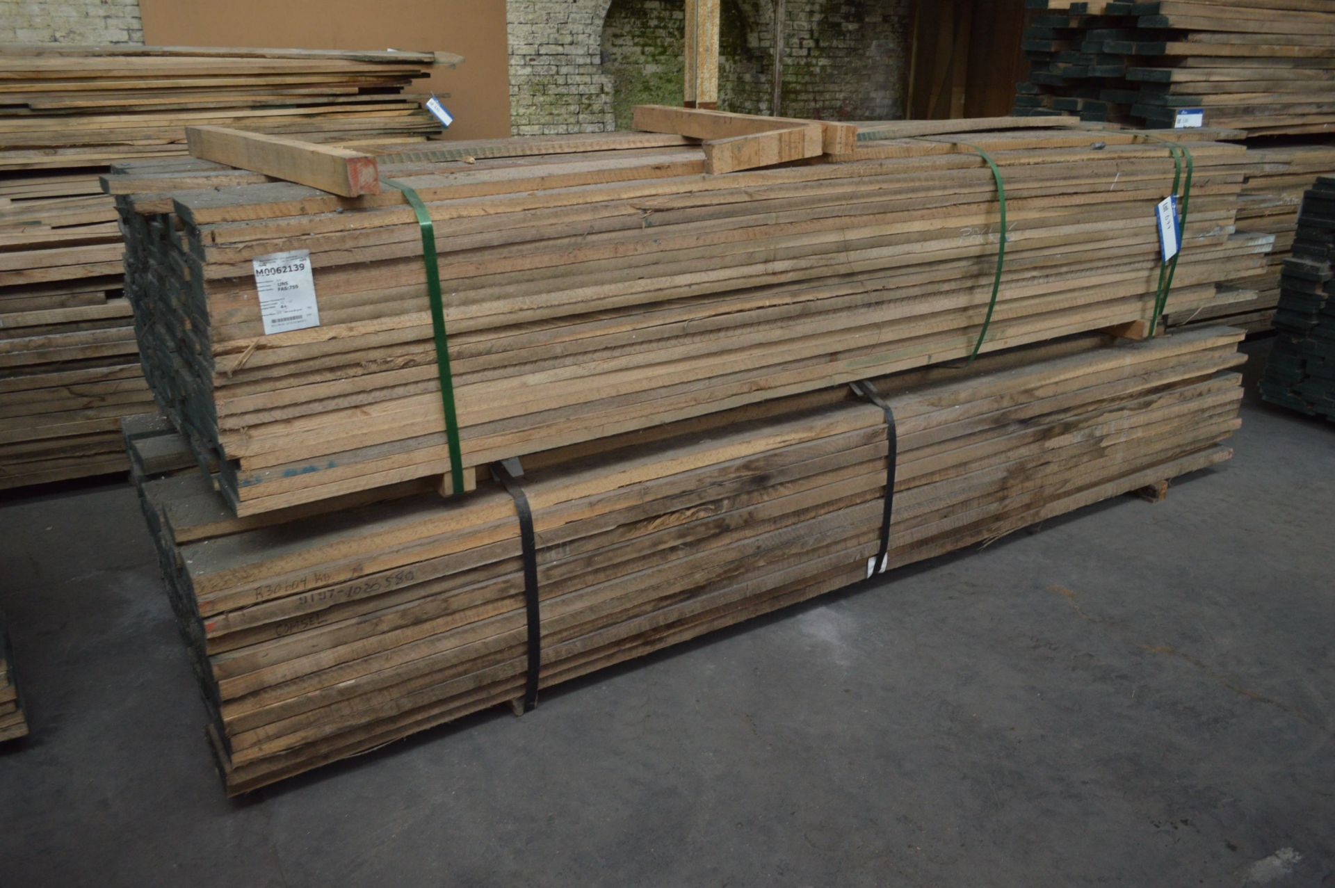 ROUGH SAWN ELM, (in one stack), each length approx. 11-12ft long - Image 2 of 3