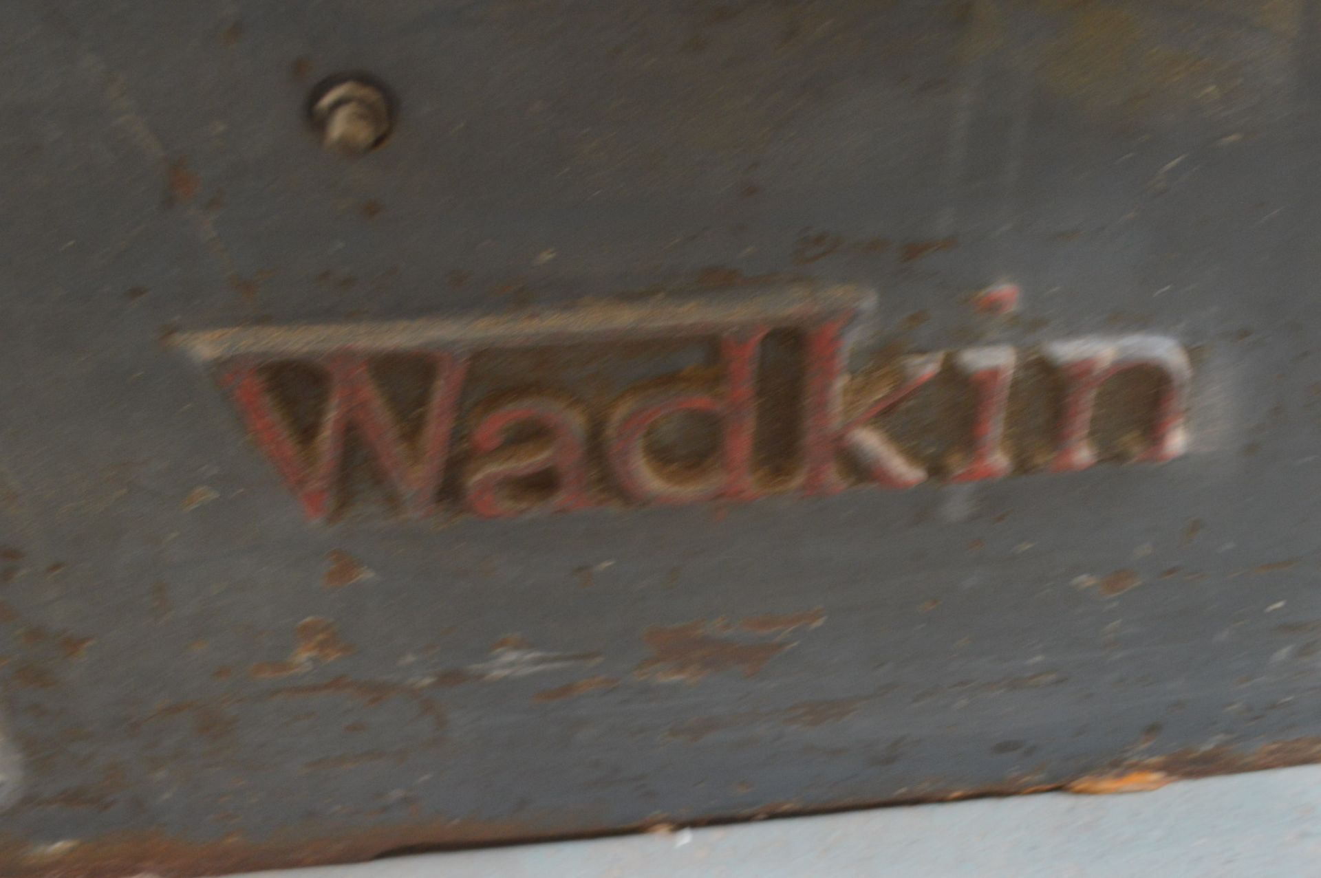 Wadkin EQ VERTICAL SPINDLE MOULDING MACHINE, serial no. 1522, test no. 61738, with power feed - Image 7 of 8