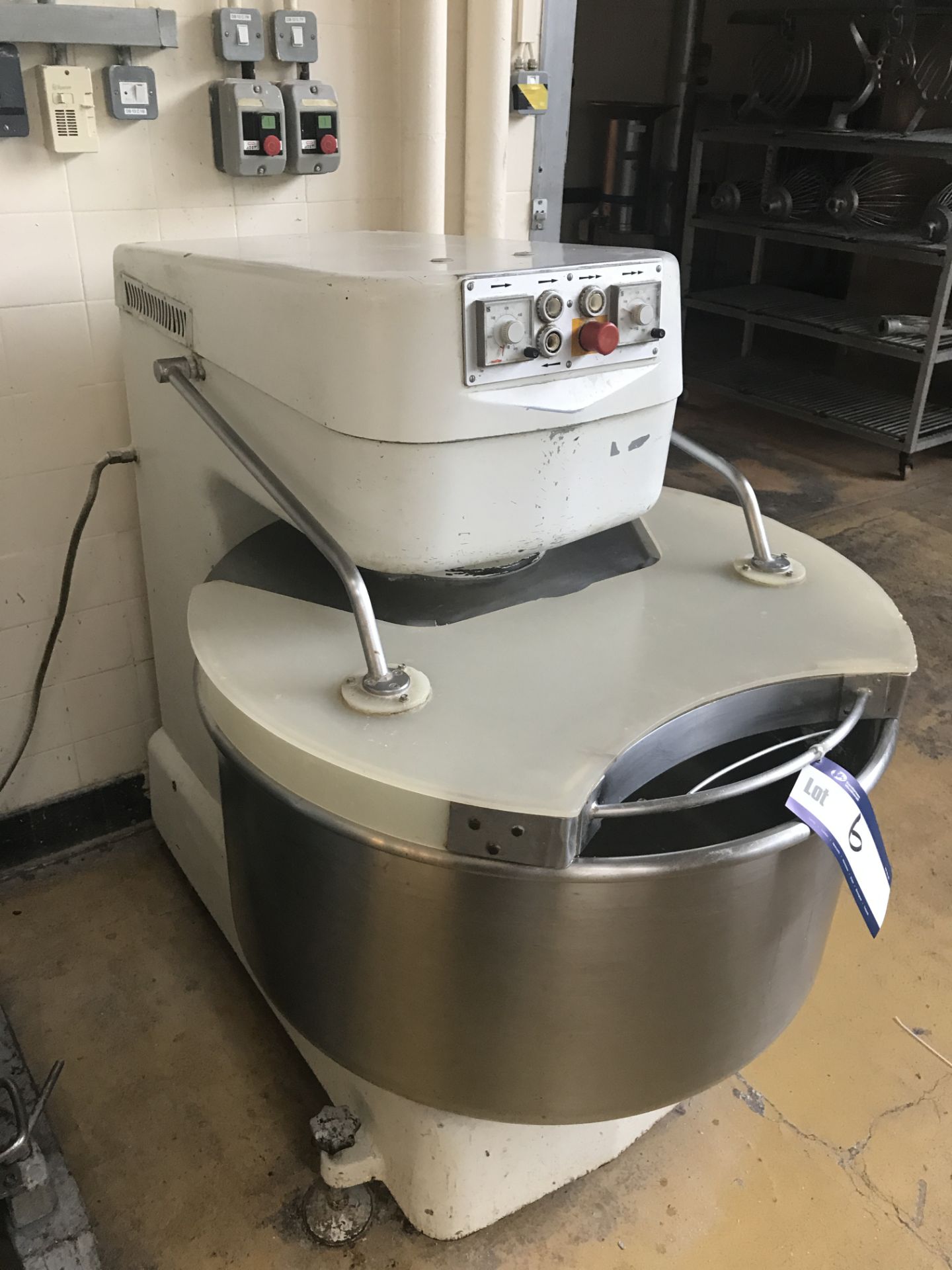 Diosna SR200D Spiral Mixer complete with Bowl & Do - Image 2 of 3