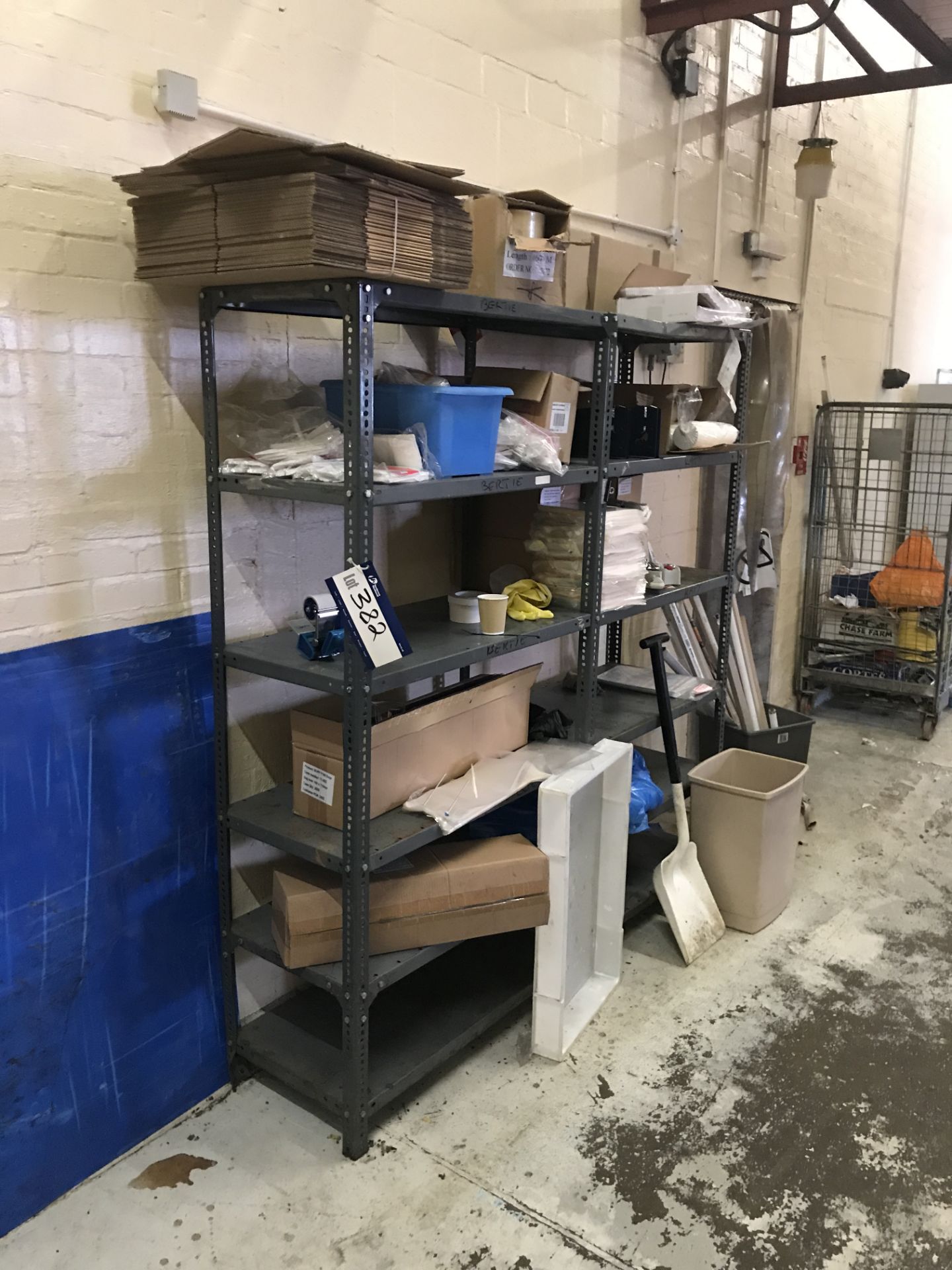 3 Bays of Bolted Steel Shelving (Buyer to Remove)