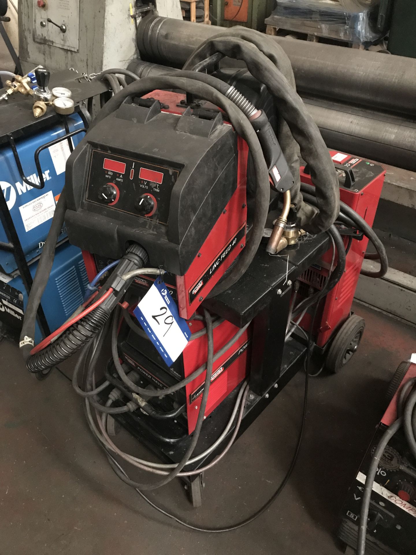 Lincoln Electric Power Wave 405M Arc Welder c/w Li