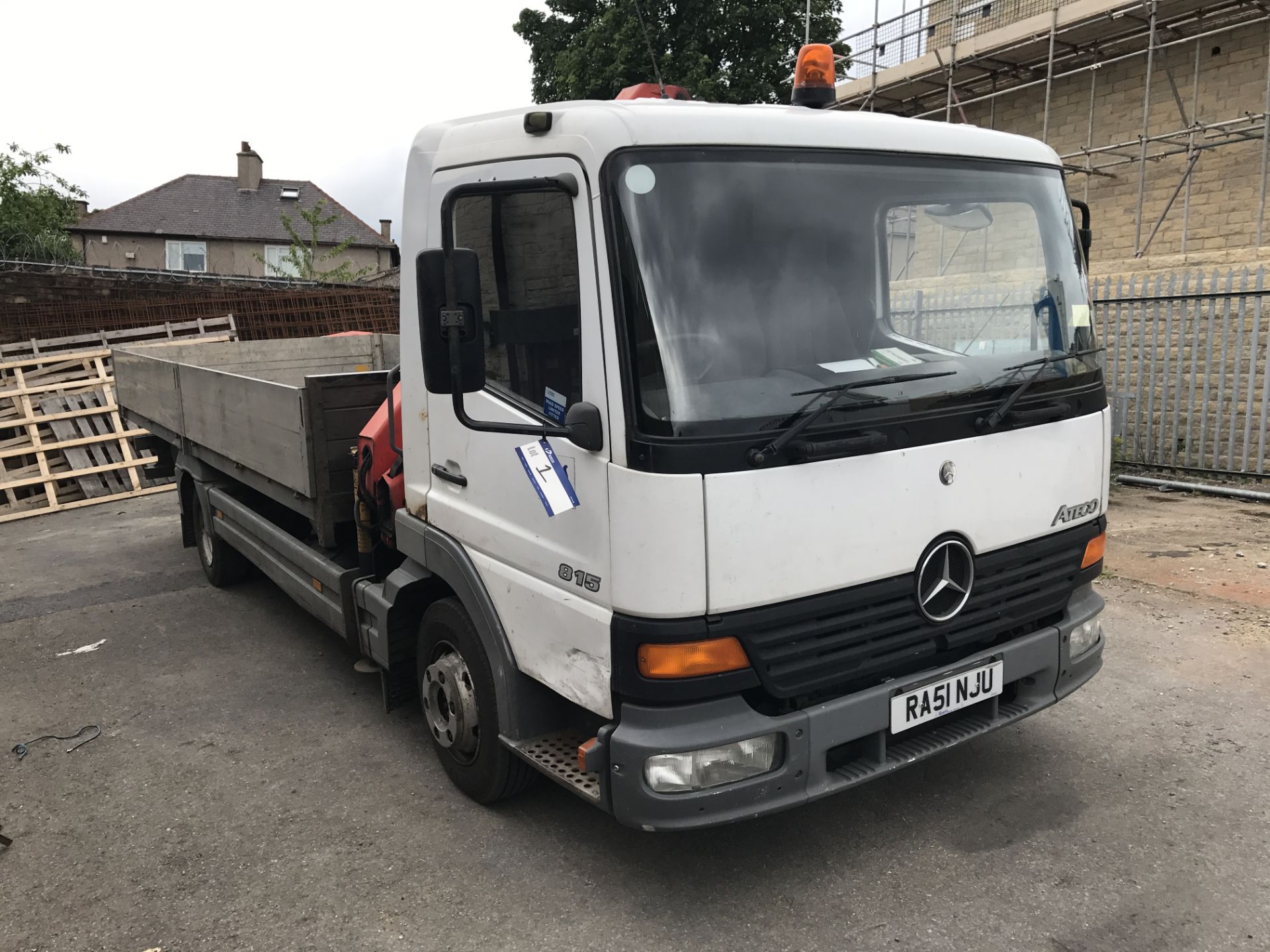 Mercedes 815 4X2 Rigid Wagon, Registration Number: