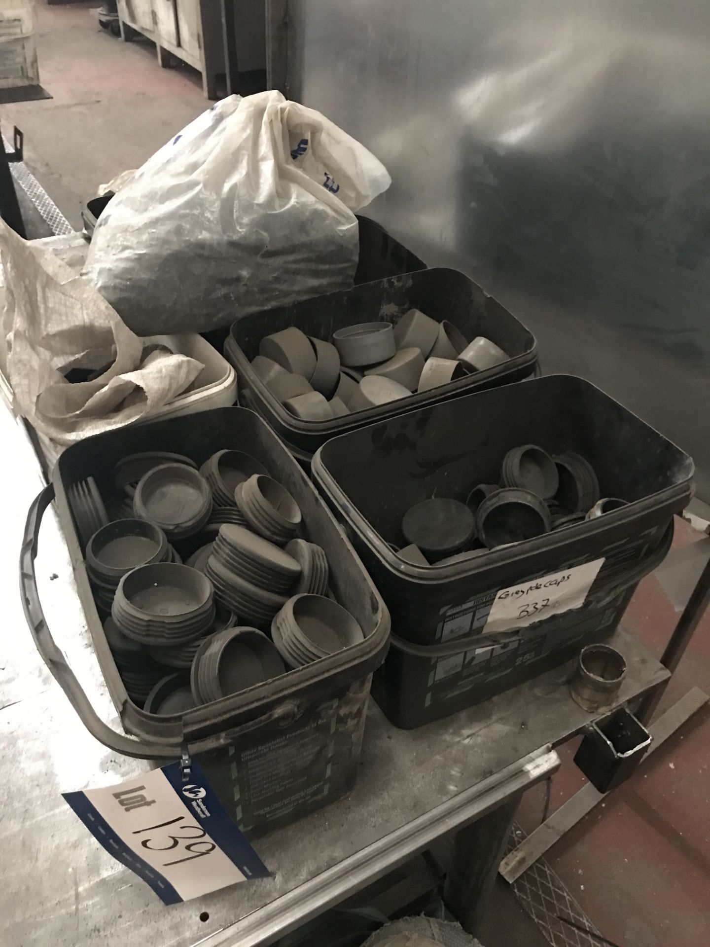 Quantity of Plastic and Rubber Pipe End Caps as se