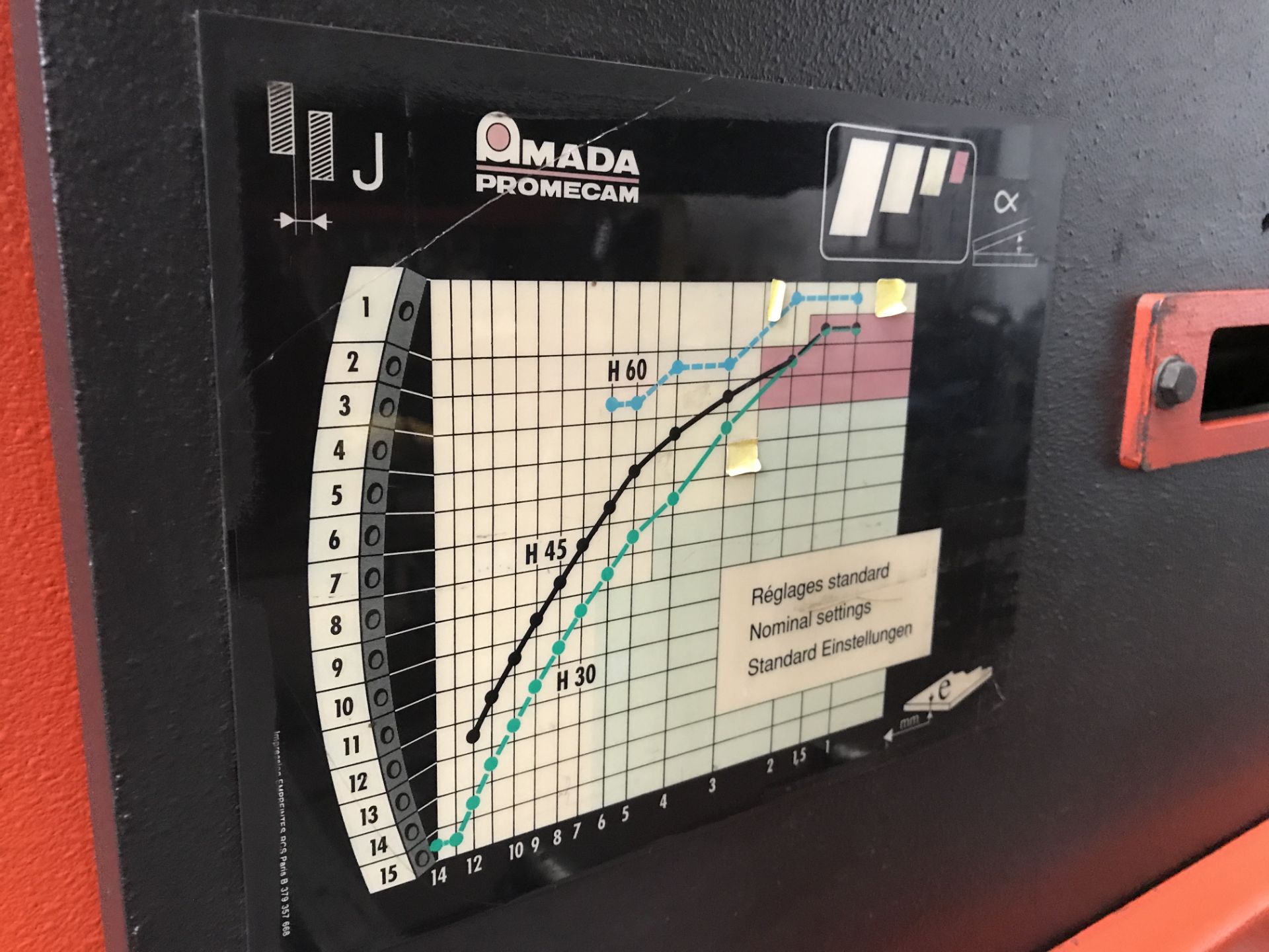 Amada Promecam GPN 840 4m Hydraulic Guillotine, Mo - Image 4 of 5