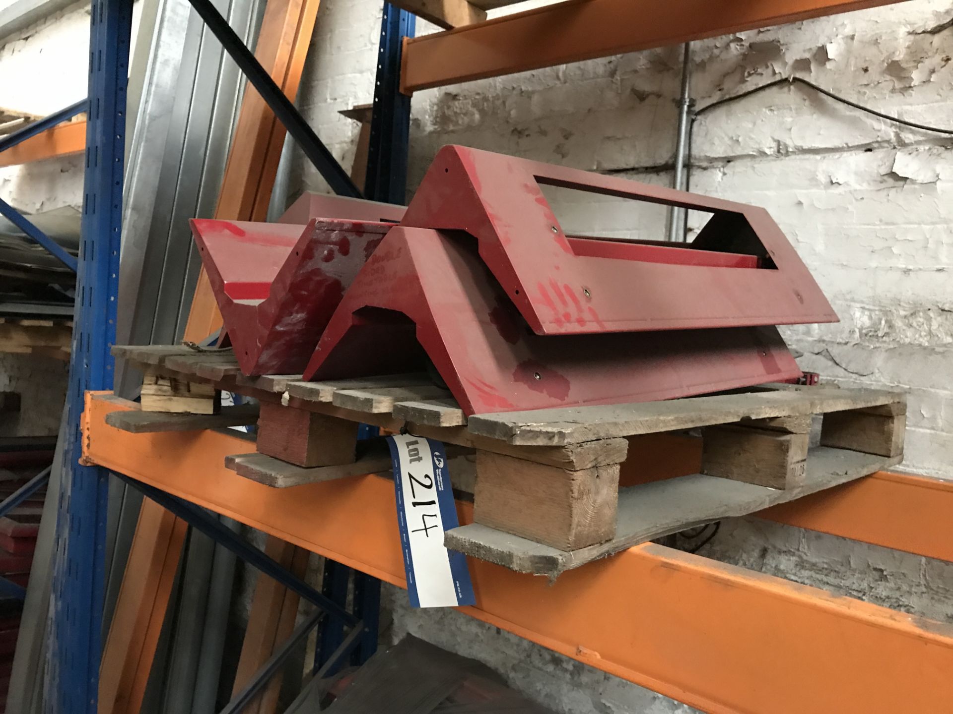 Quantity of Double Sided Bus Timetable Mounting Brackets on pallet
