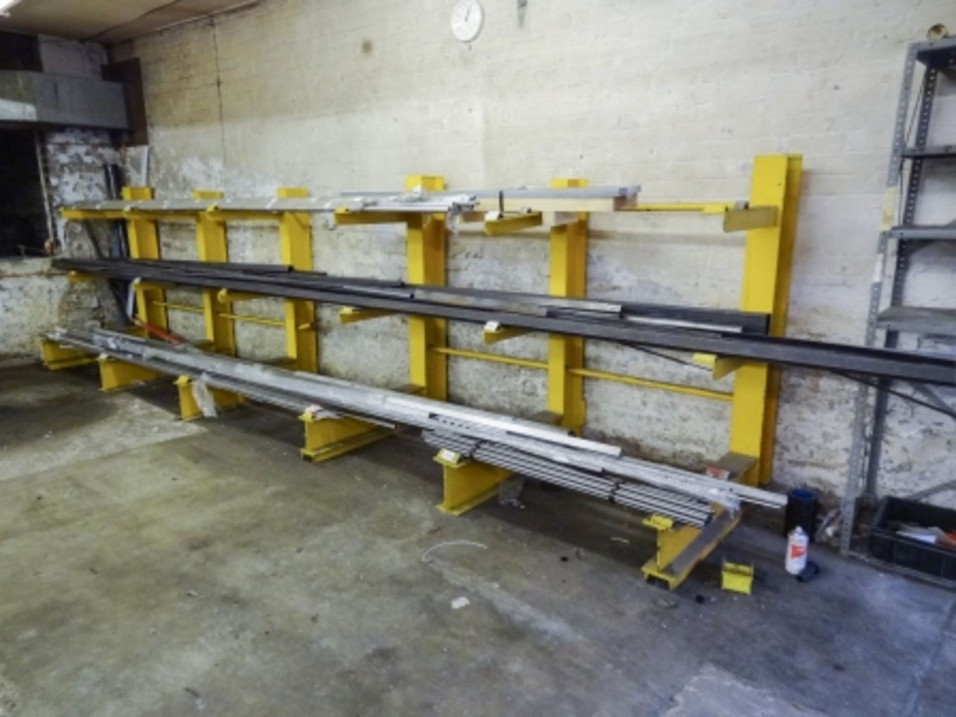 Two x Three Part Section Heavy Duty Cantilever Rack