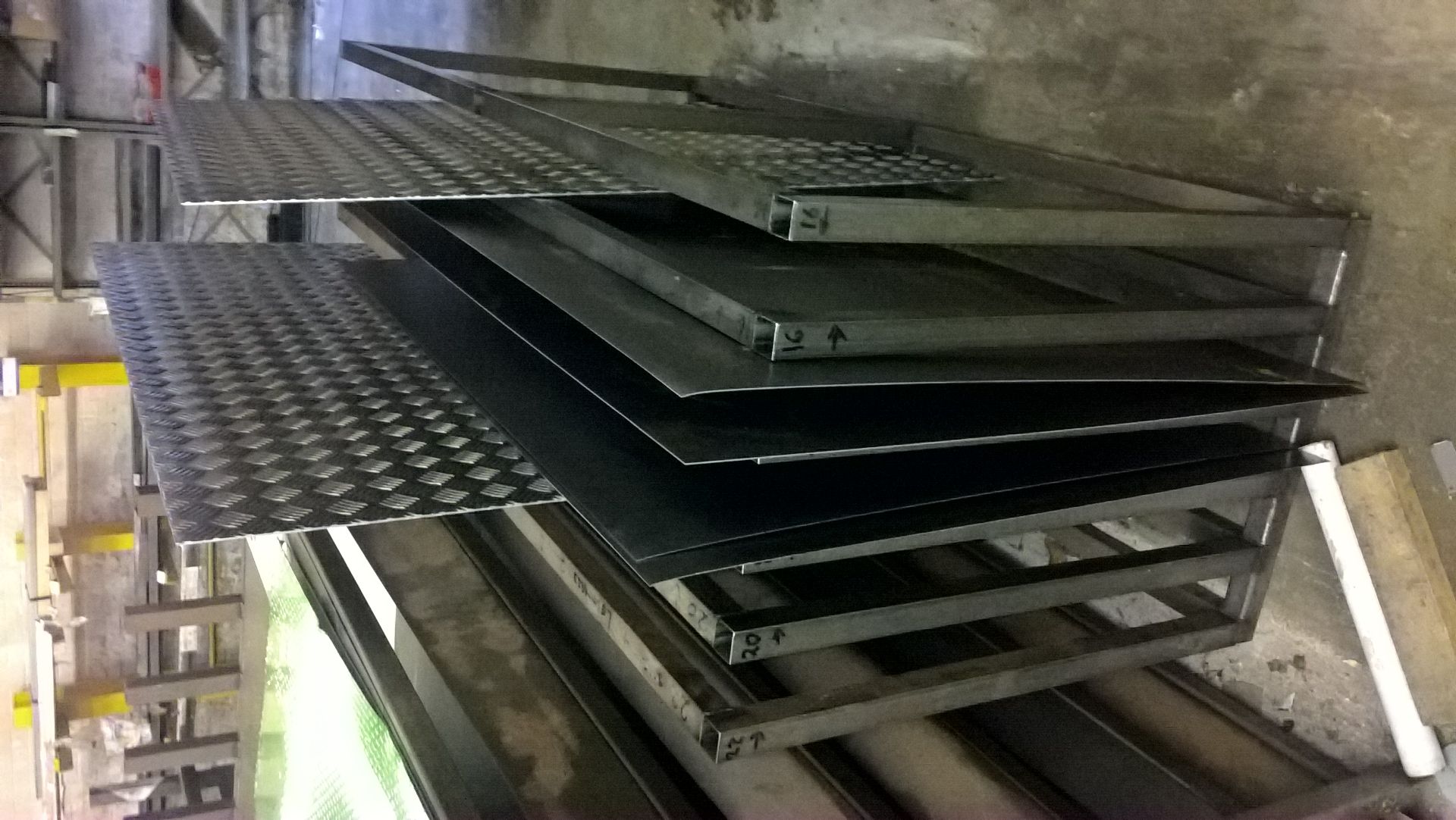 Mild Steel/Stainless Steel & Aluminium Sheets/Off-Cuts, including three cold rolled steel, three 3. - Image 3 of 4