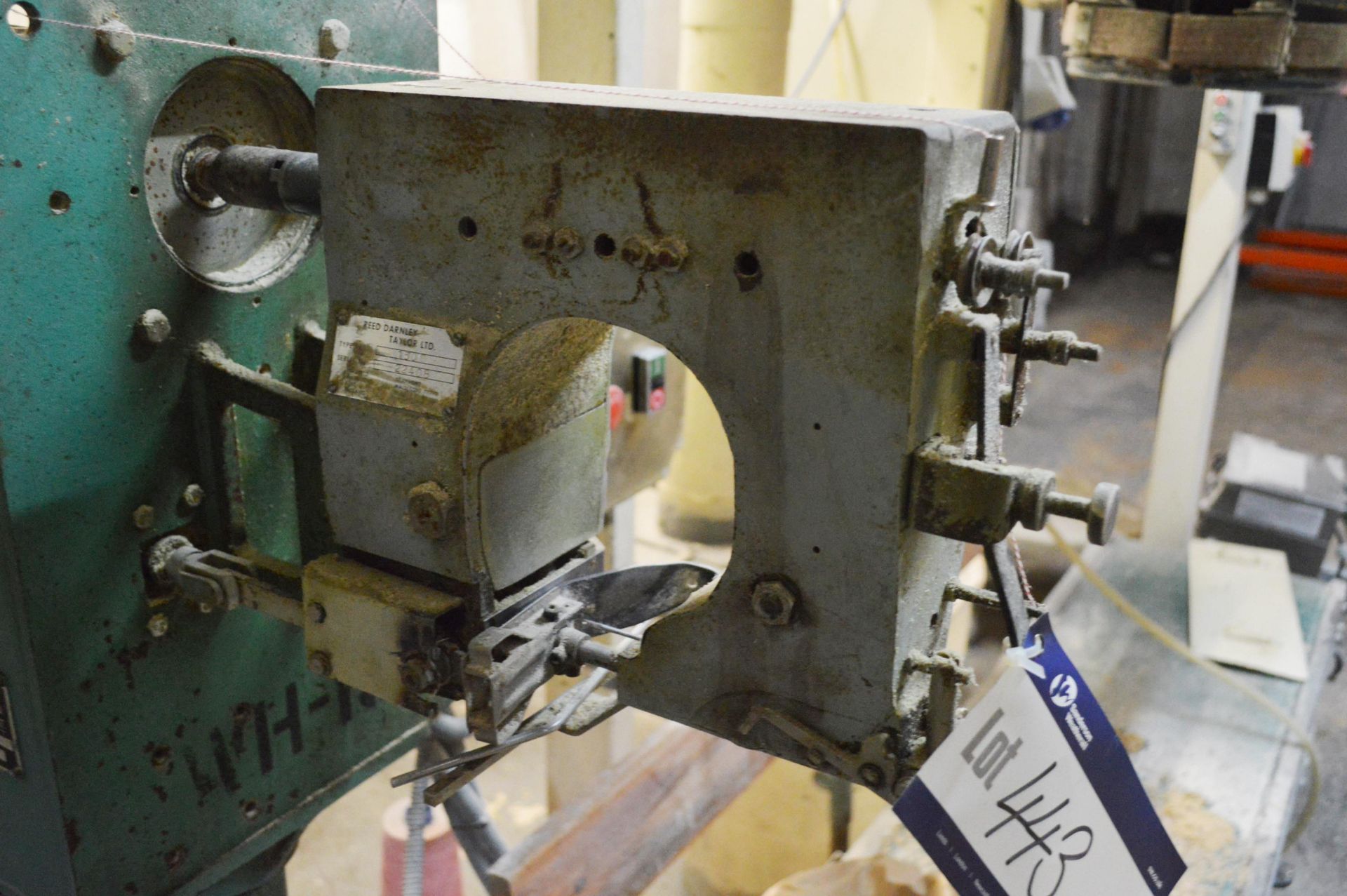 *Medway D/C8 Pillar Stitcher, no. 1023, with Medway 150 stitching head and belt conveyor, 450mm x - Image 3 of 6