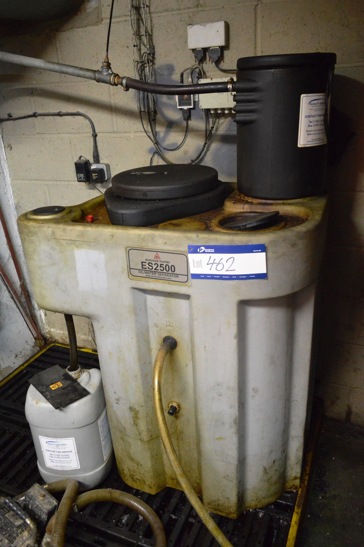 Domnick Hunter, ES2500 Oil/Water Separator (note - this lot is situated at ICKLEFORD MILL, SG5